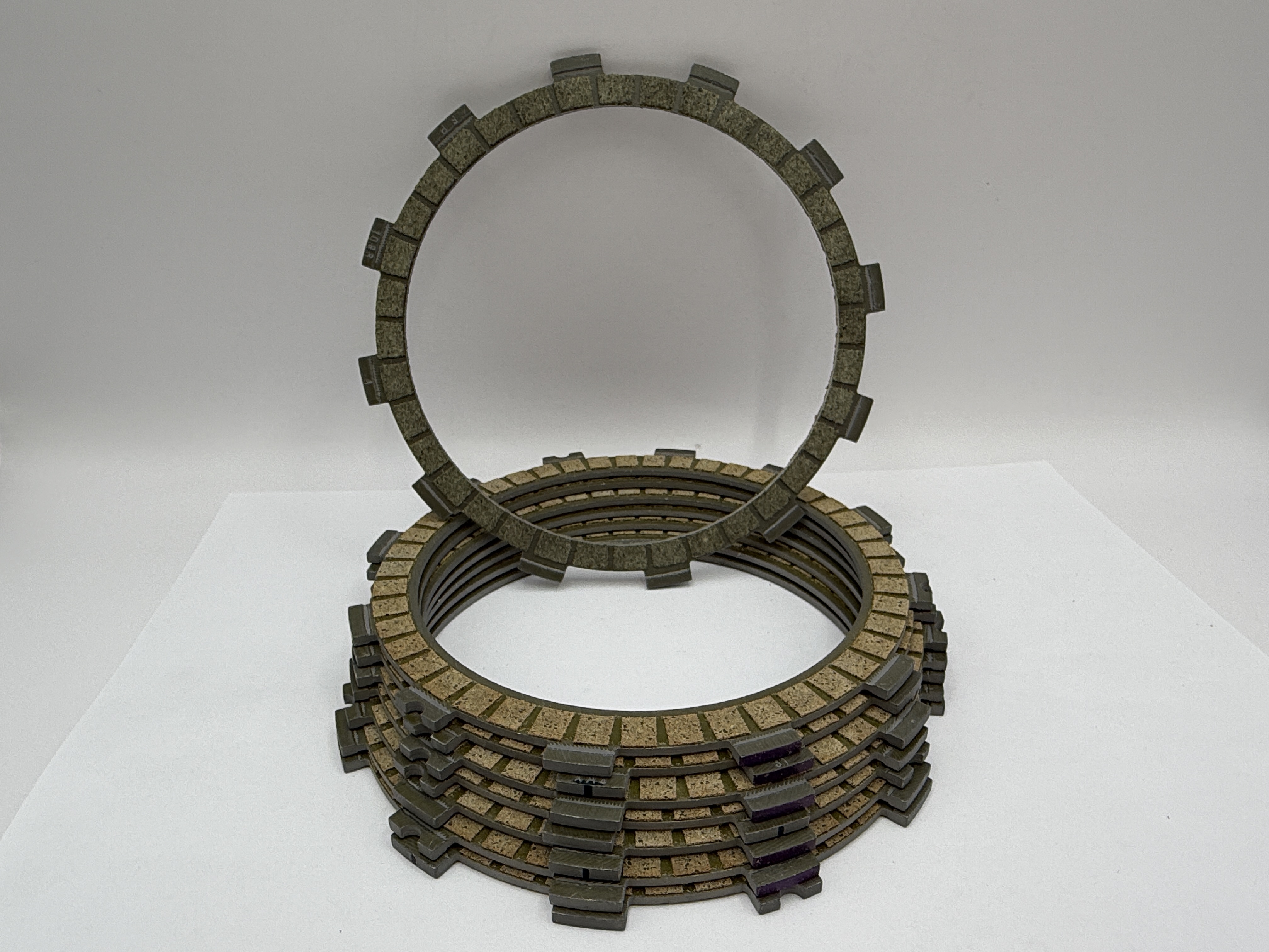 TourMax Clutch Friction Plate Set Suzuki DR-Z400S 00-12, DR-Z400E 00-06, DR-Z400SM 05-08, LT-Z400 Quadsport 04