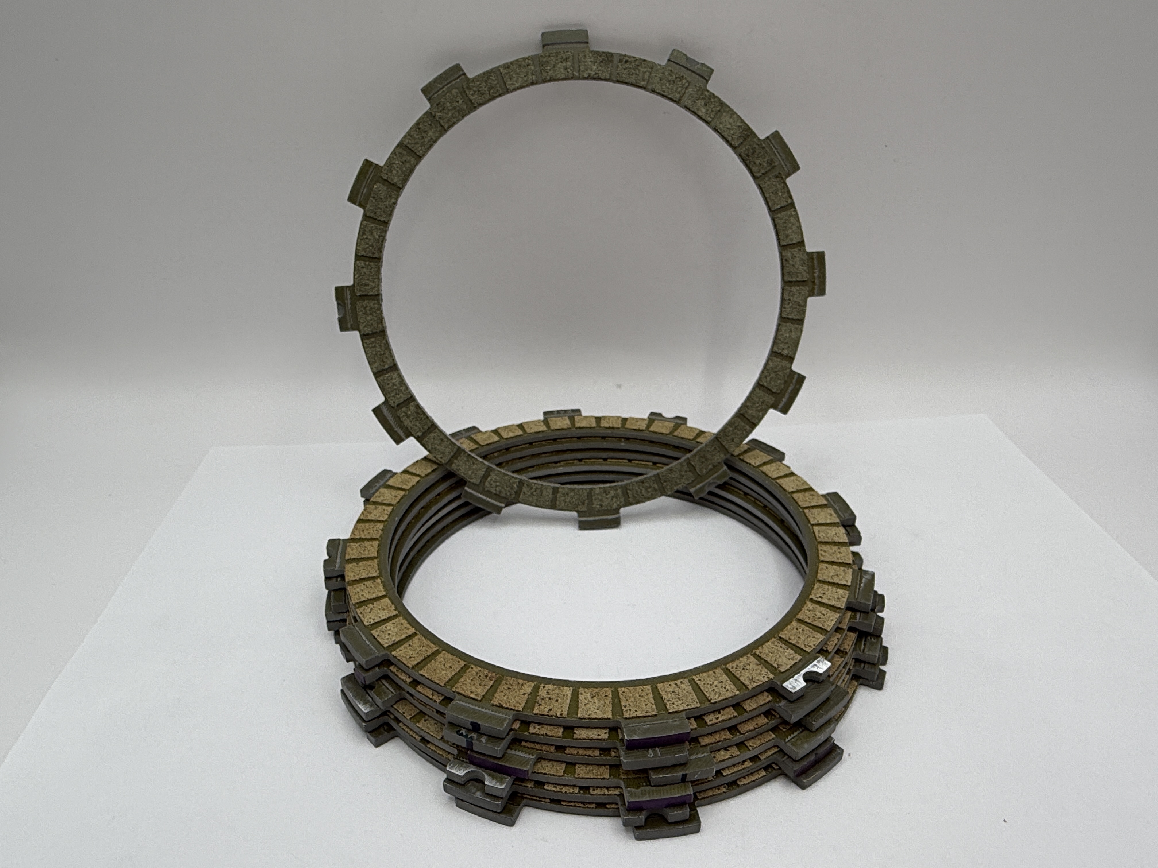 TourMax Clutch Friction Plate Set Suzuki DL650 04-10, SFV650 09-10, SV650 03-10