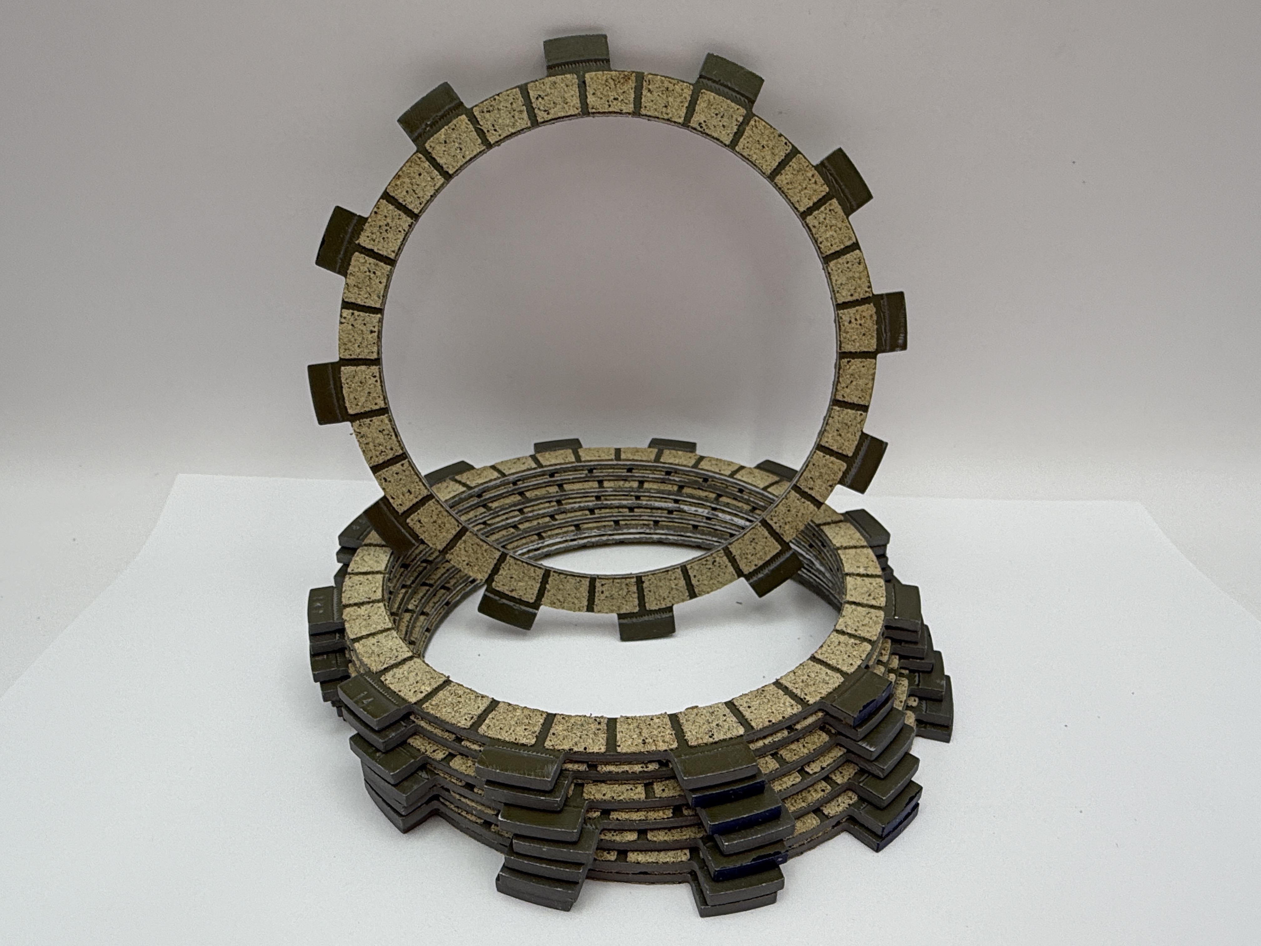 TourMax Clutch Friction Plate Set Yamaha YZ125 93-97, 05-11