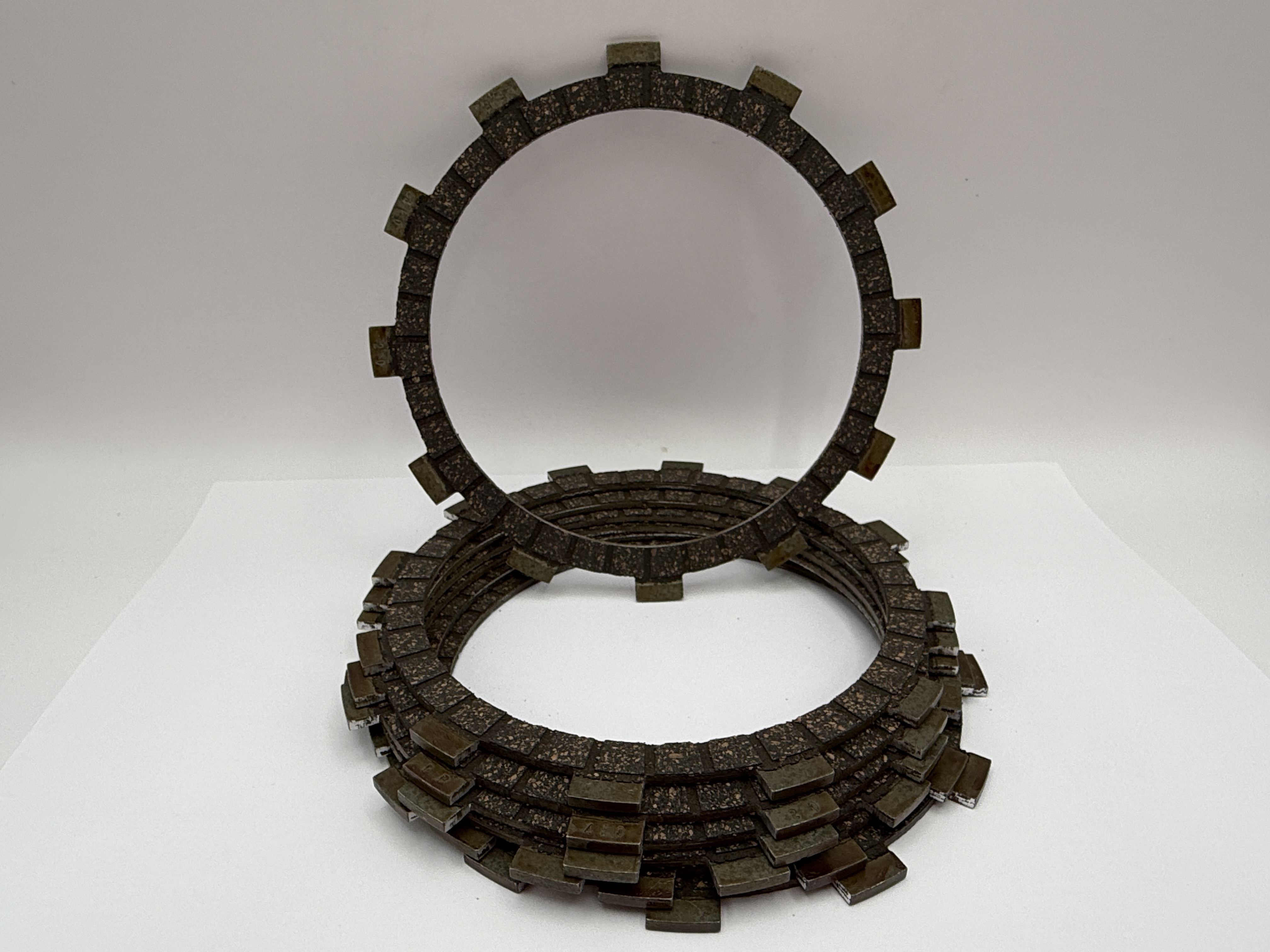 TourMax Clutch Friction Plate Set Yamaha RD250LC 82, RD350LC 82, RD350 85, XT350 88, 90-98, YFM350FX Wolverine 00, 04, YFM350X Warrior 00-01, 04, YFM350 Raptor 04-08, YFM400 Big Bear 00-06, YFZ350 Banshee 01-05