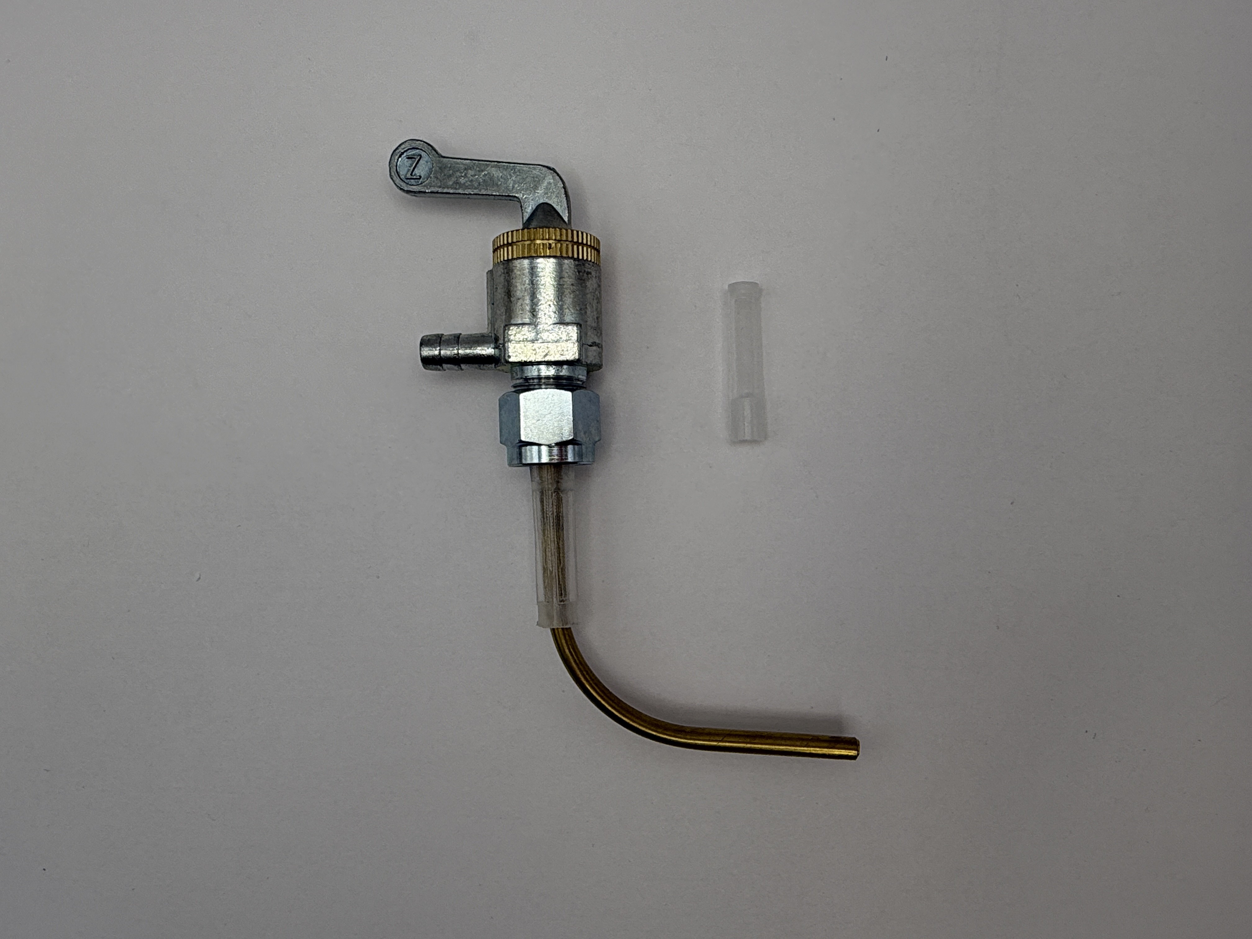Hendler Petrol Tap Honda PA50 Camino, Puch 12mm x 1.00mm Front Outlet (On, Off & Reserve)