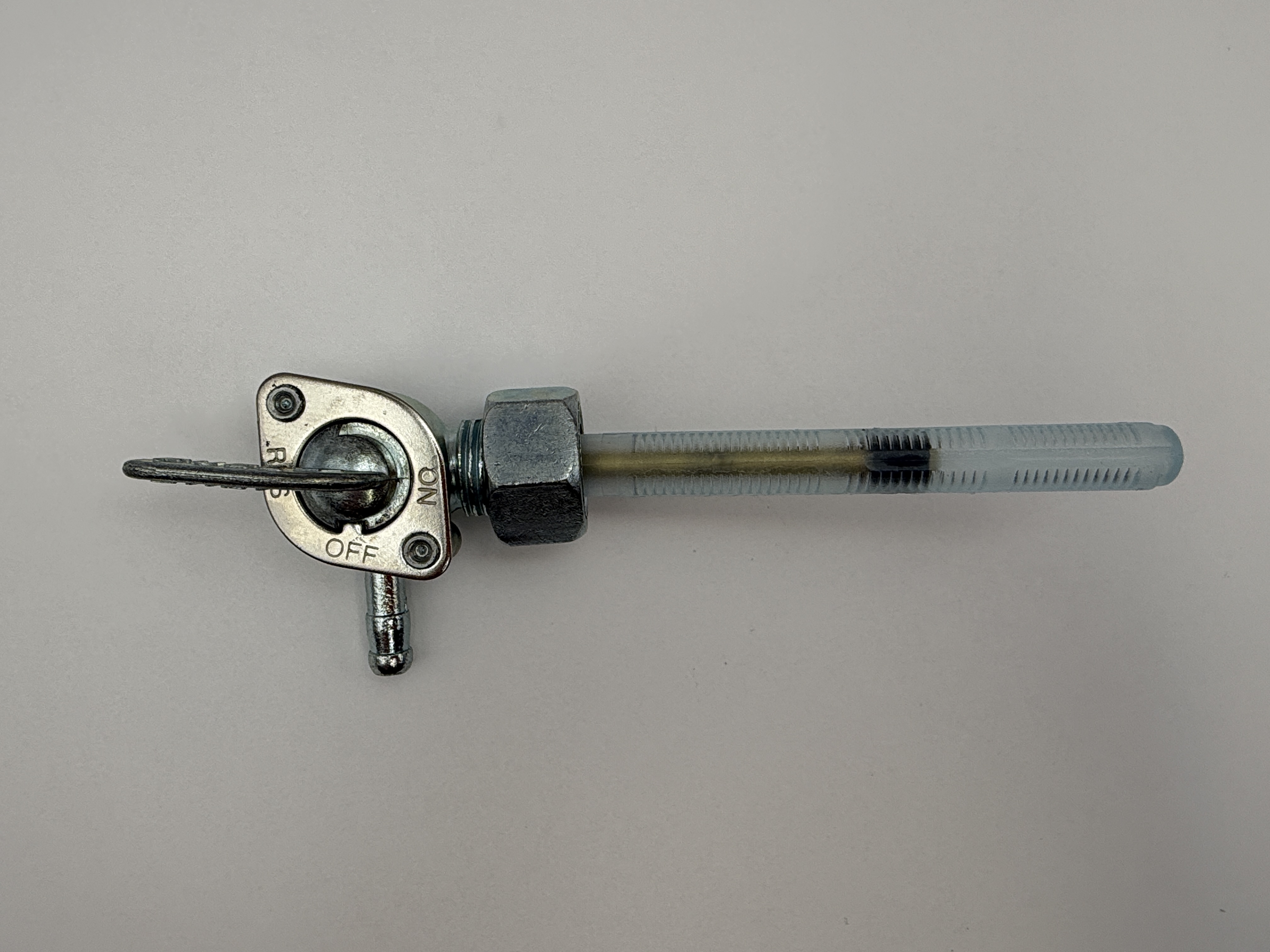 Hendler Petrol Tap 14mm x 1.00mm With Right Hand Outlet (On, Off & Reserve)