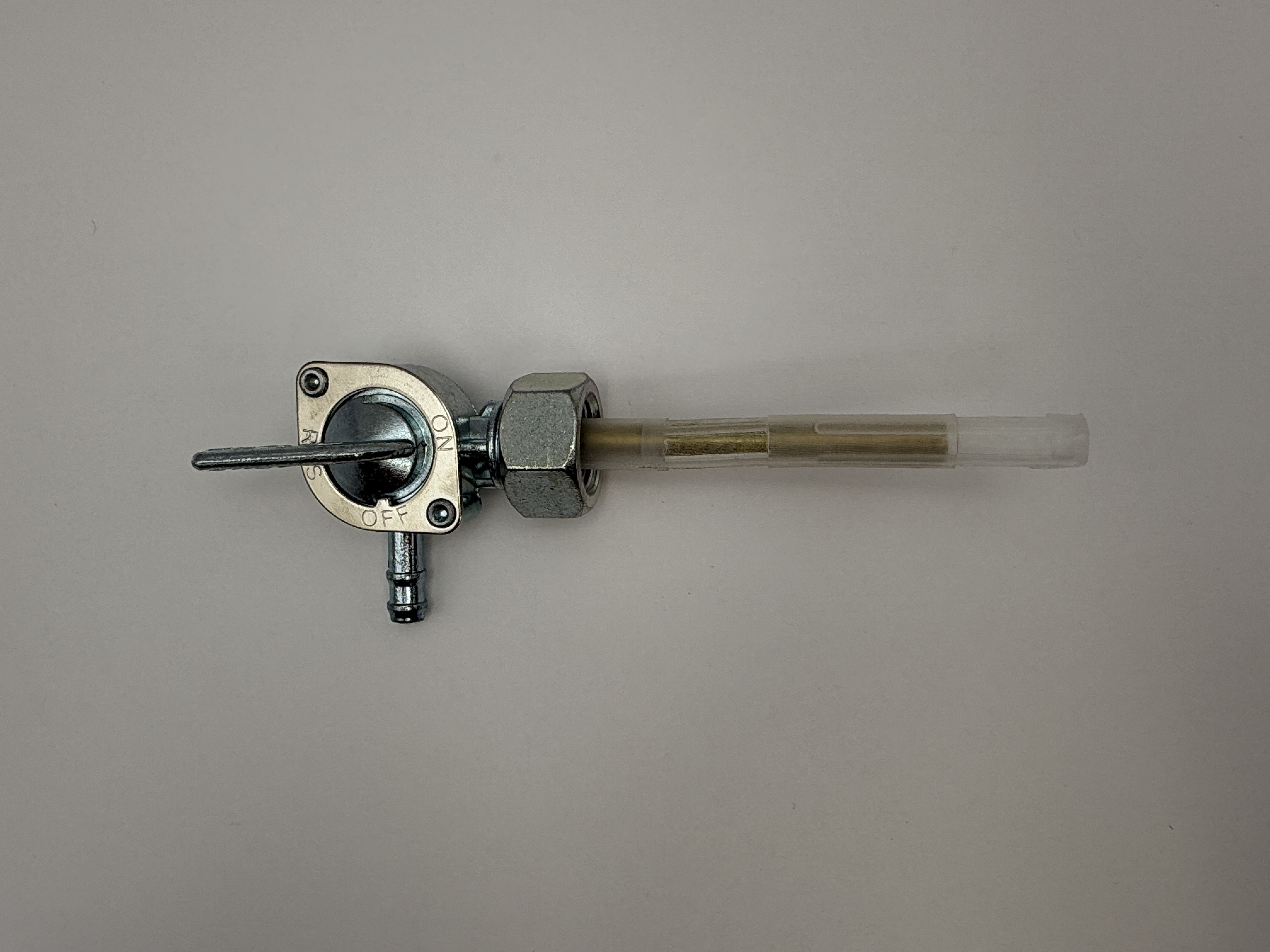 Hendler Petrol Tap 16mm x 1.50mm With Right Hand Outlet (On, Off & Reserve)