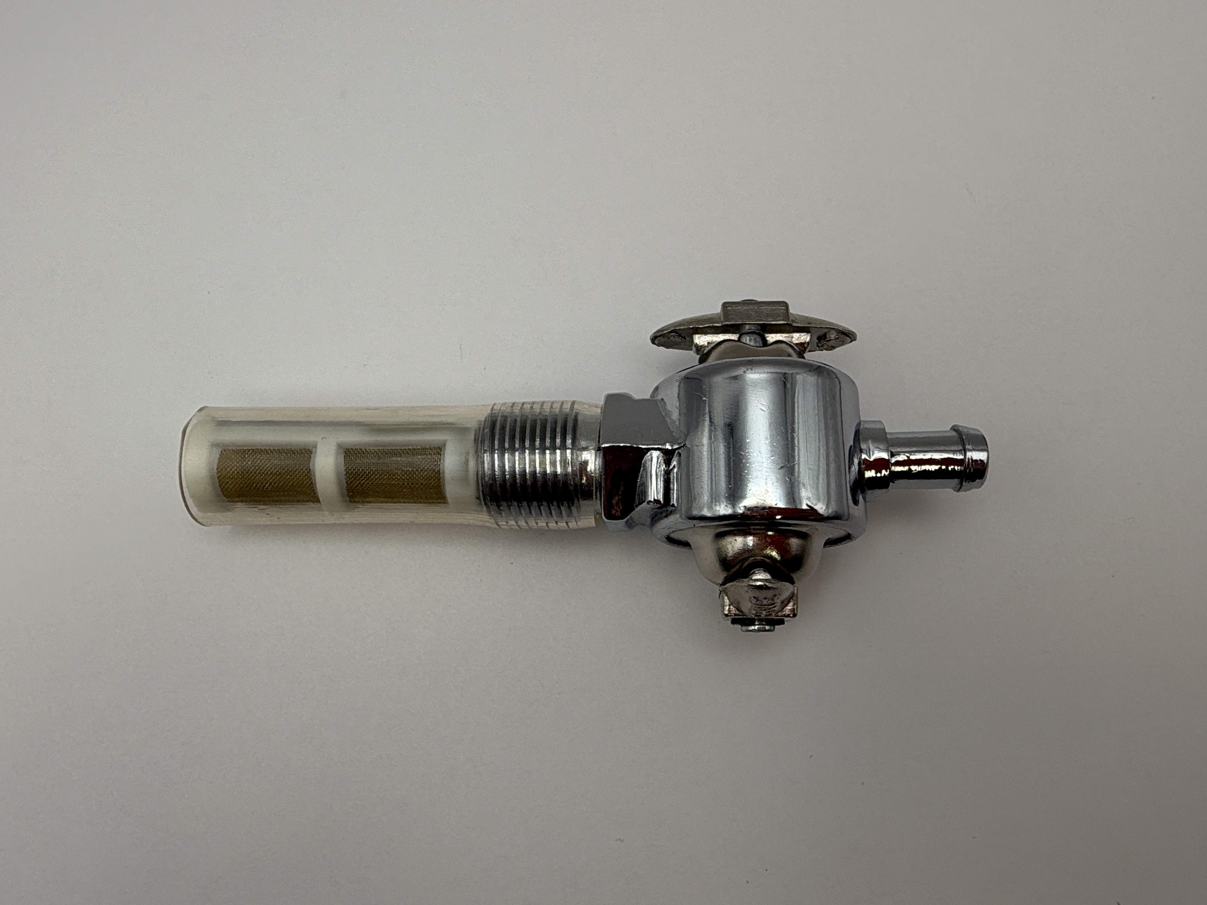 Hendler Petrol Tap Custom 3/8" NPT Straight Down Outlet (On, Off & Reserve)