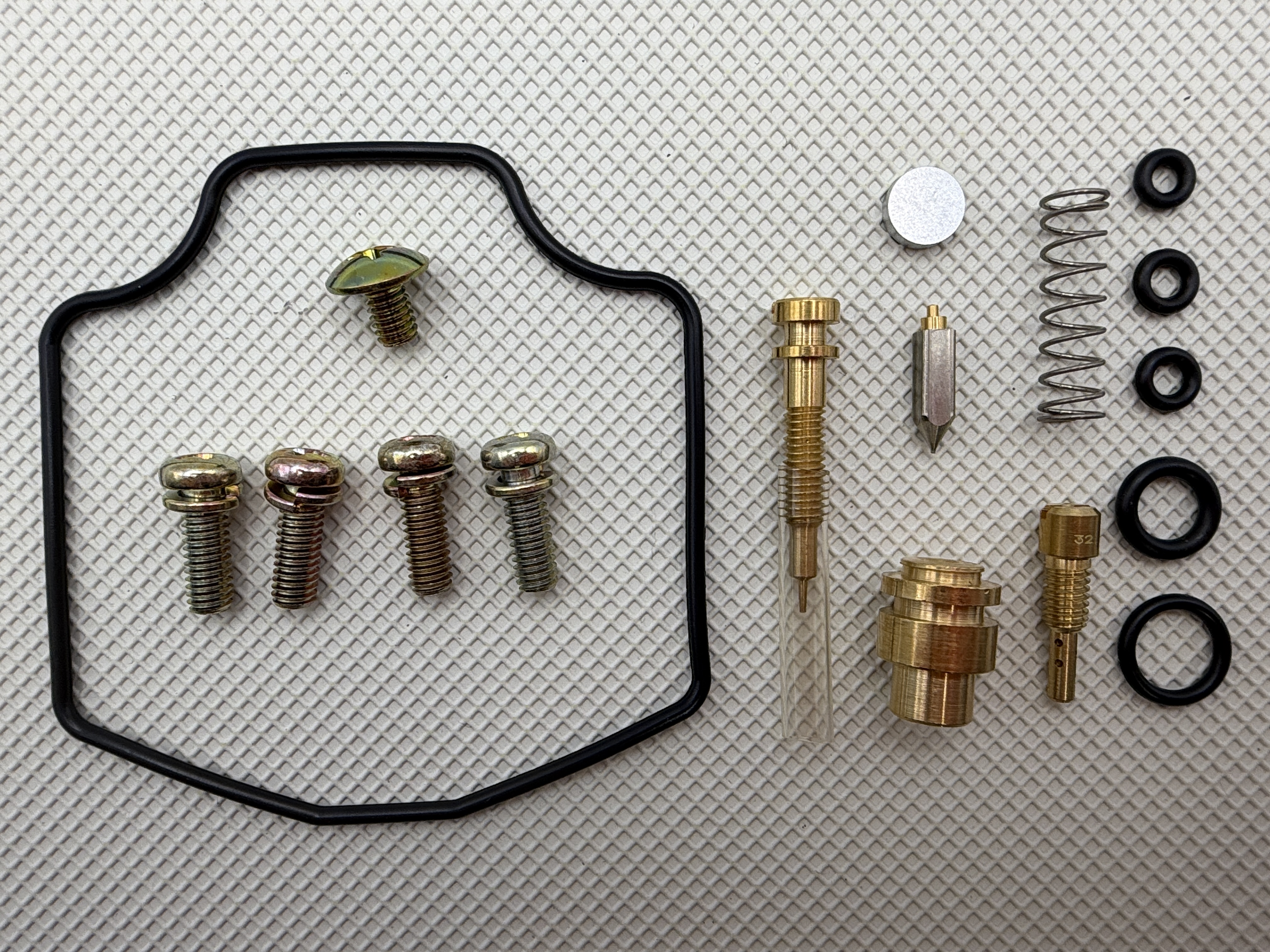 TourMax Carb Repair Kit Kawasaki Z400J 83-84, GPZ550 84-89, GT550 83-86, Z550 82-83
