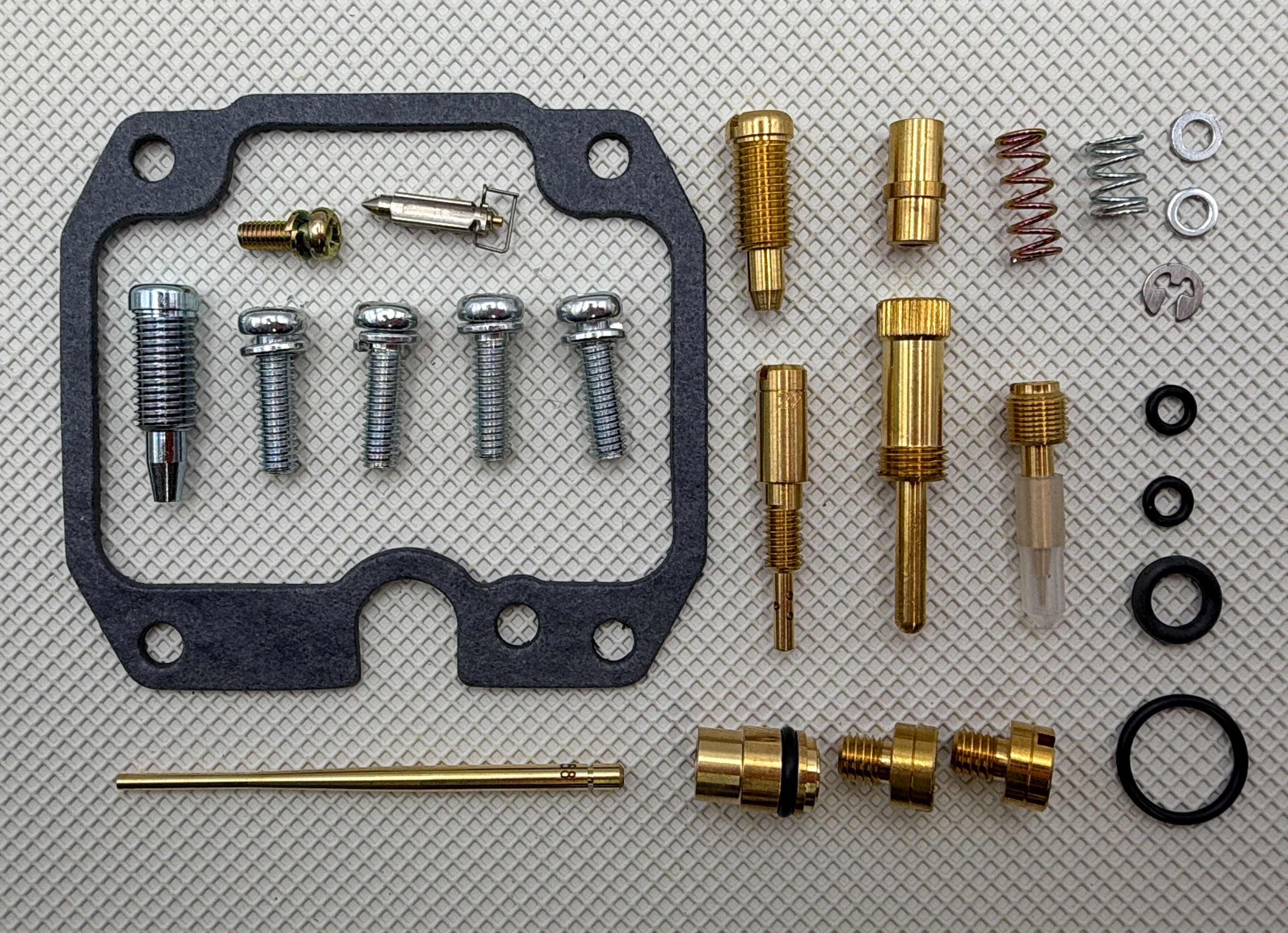 TourMax Carb Repair Kit Kawasaki KLF250A Bayou 04-11
