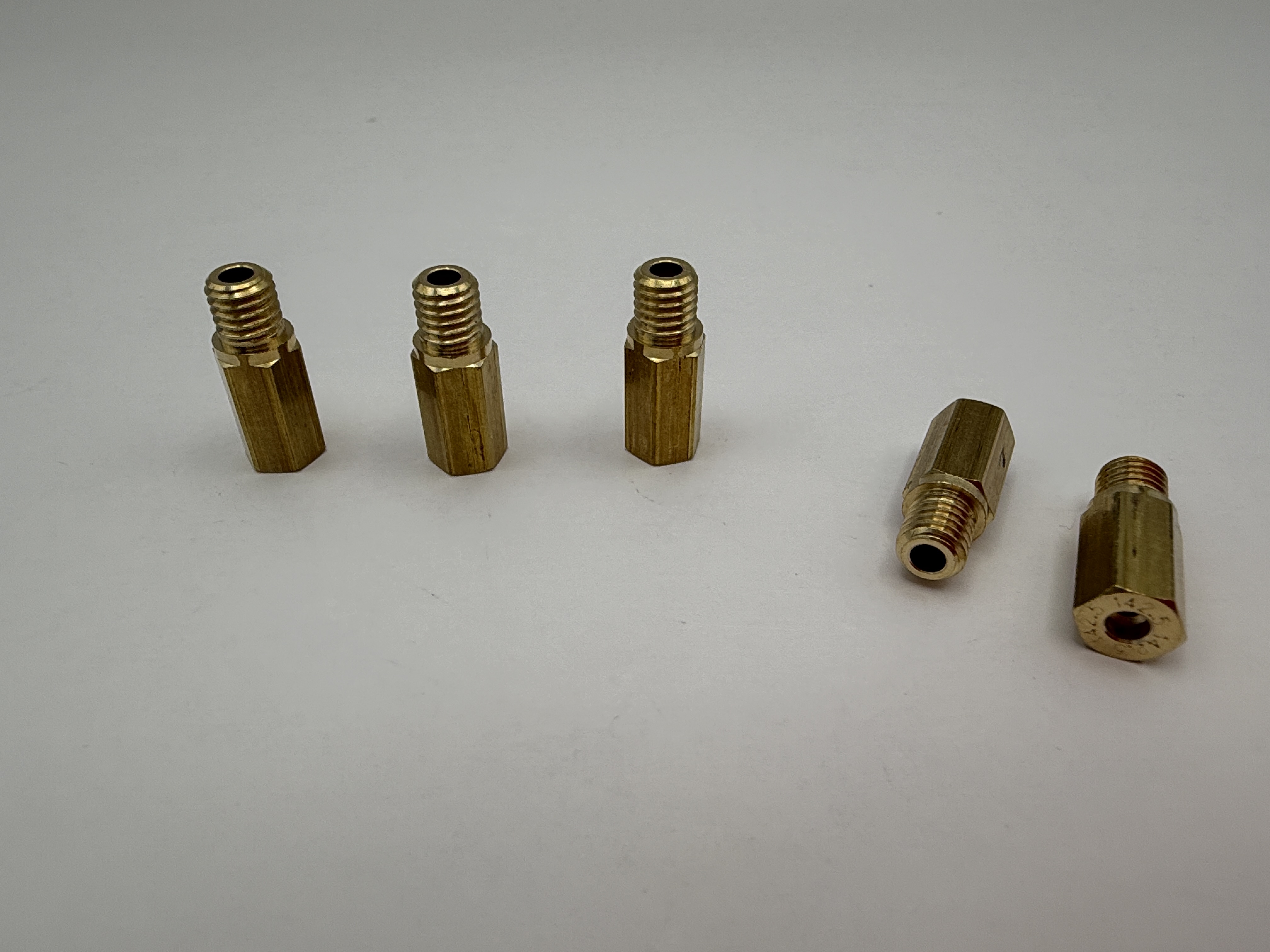 Hendler Brass Jets Hex Long 142.5 (6mm Head Size, 5mm Thread, 0.90mm Pitch)