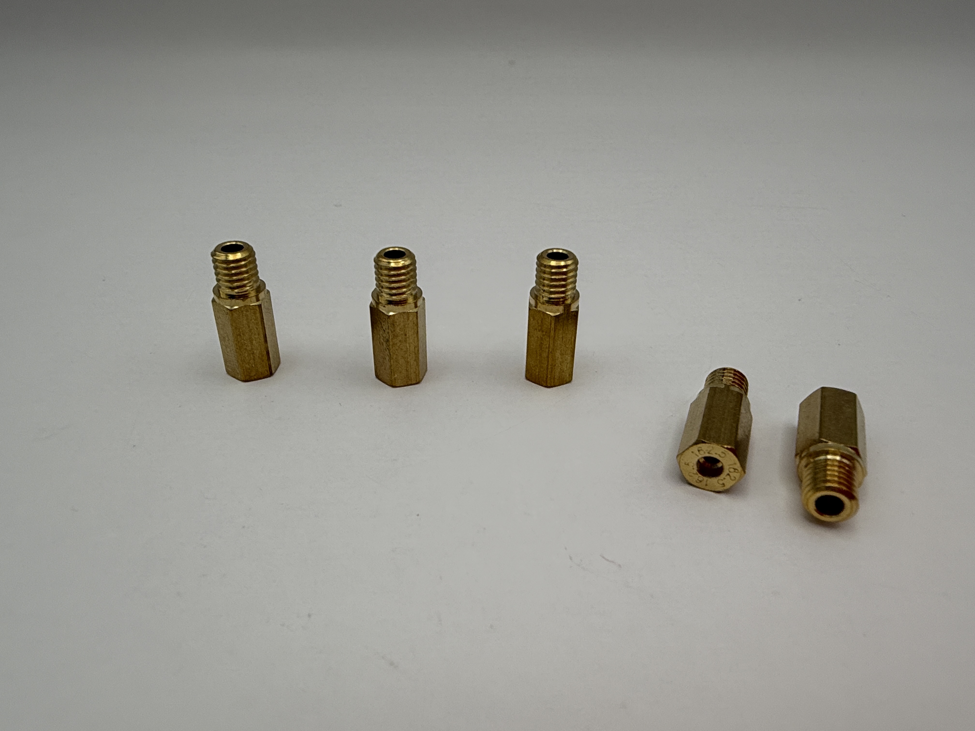 Hendler Brass Jets Hex Long 162.5 (6mm Head Size, 5mm Thread, 0.90mm Pitch)