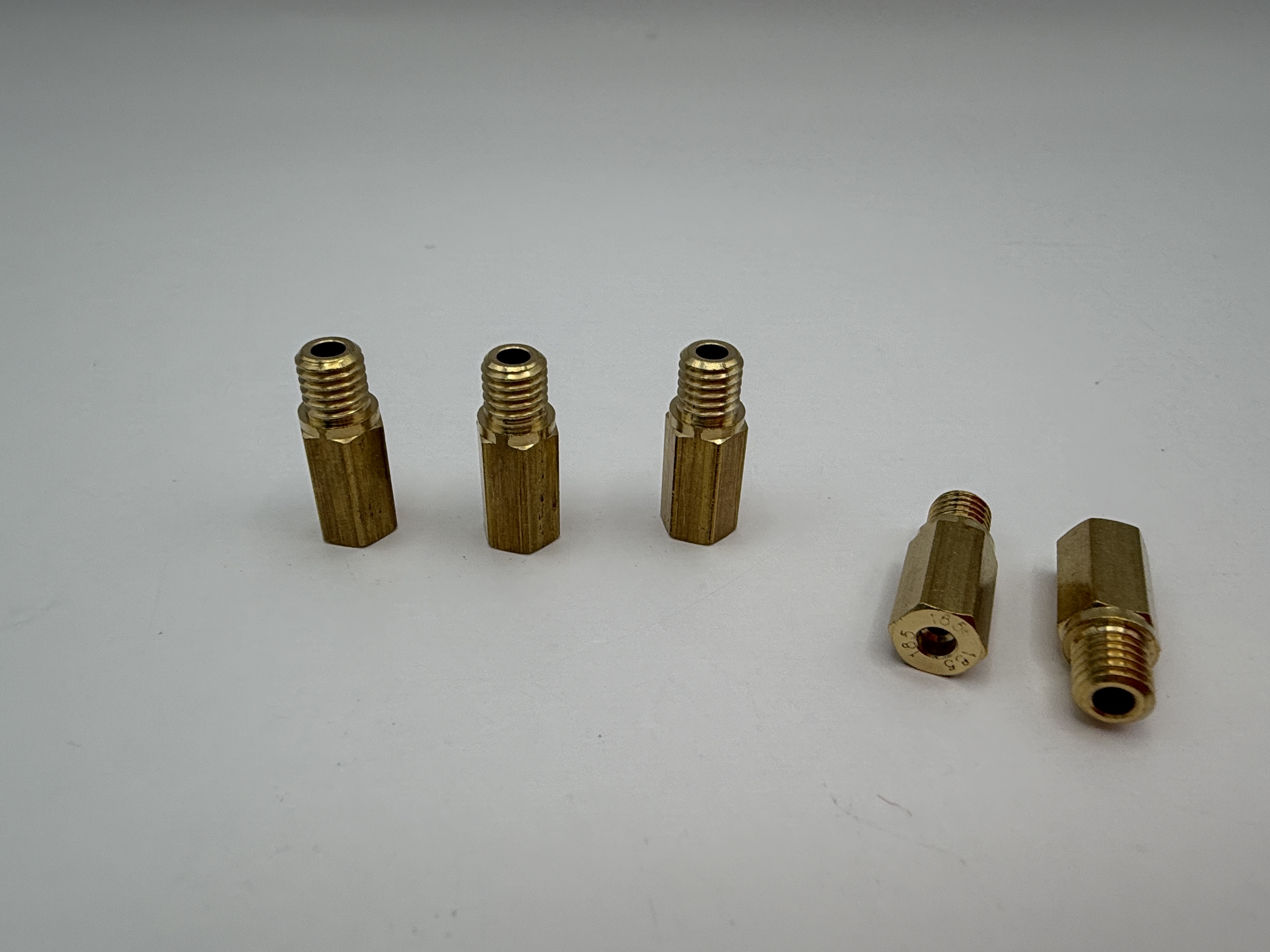 Hendler Brass Jets Hex Long 165 (6mm Head Size, 5mm Thread, 0.90mm Pitch)