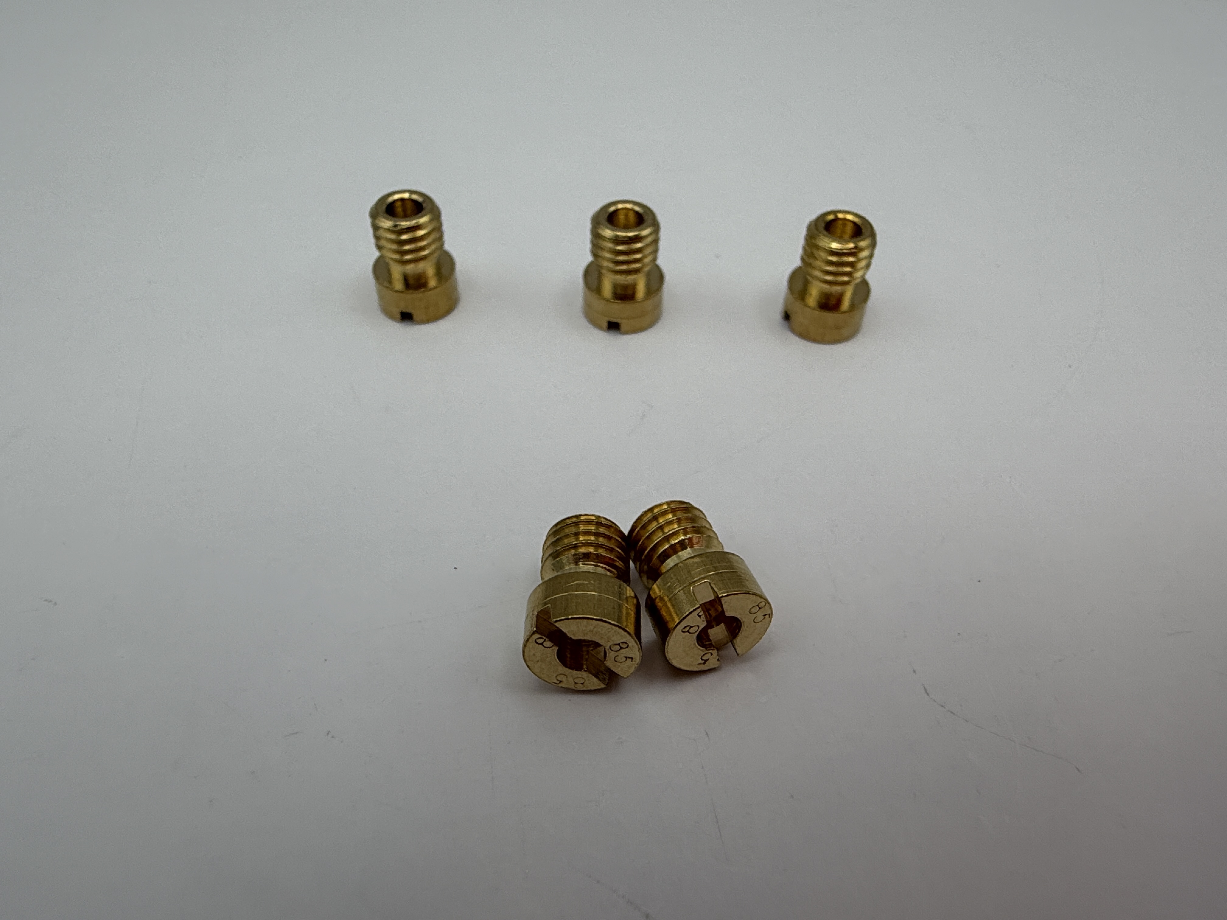 Hendler Brass Jets Keihin Honda 85 (6mm Head Size, 5mm Thread, 0.80mm Pitch)