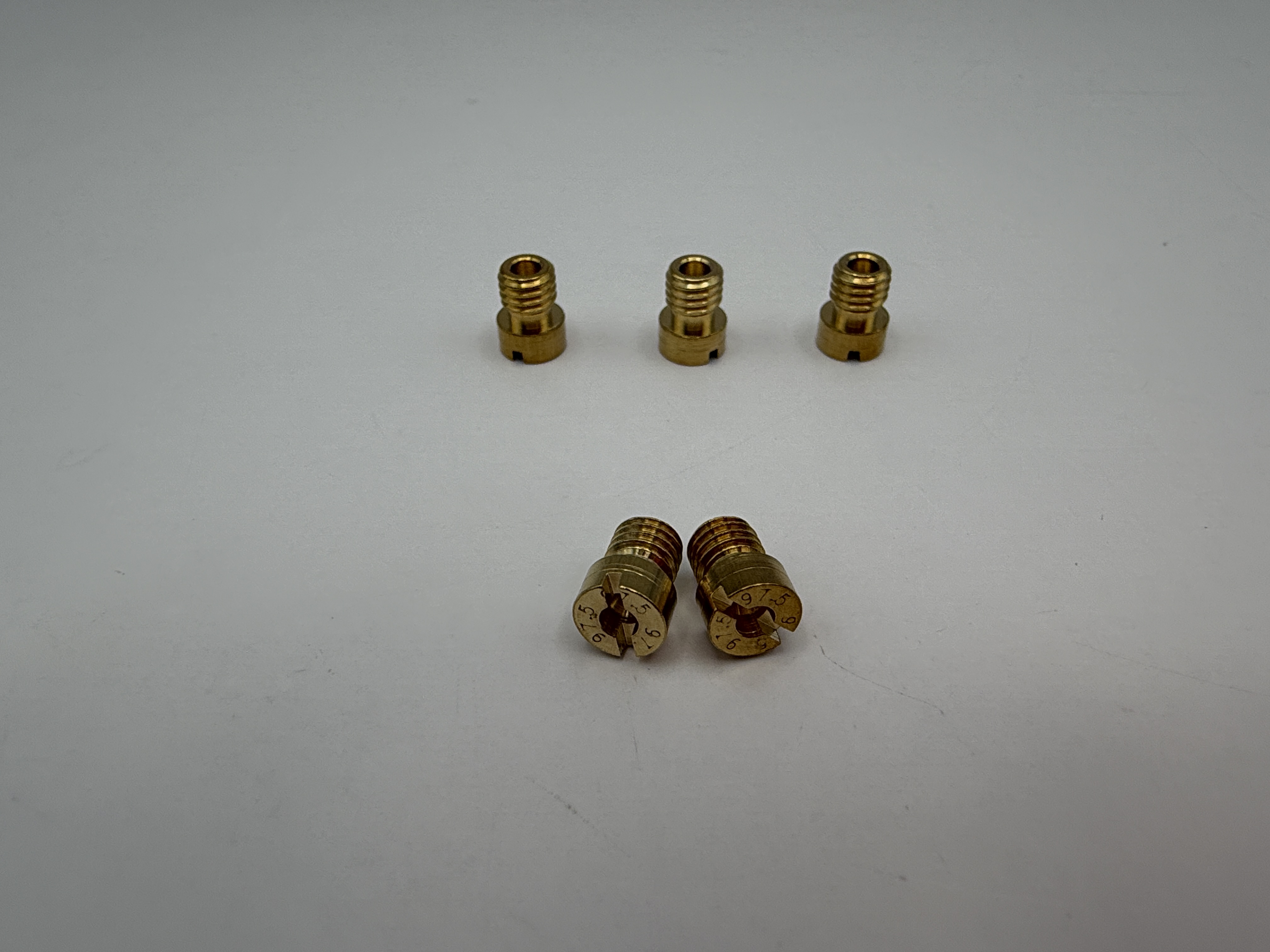 Hendler Brass Jets Keihin Honda 97.5 (6mm Head Size, 5mm Thread, 0.80mm Pitch)
