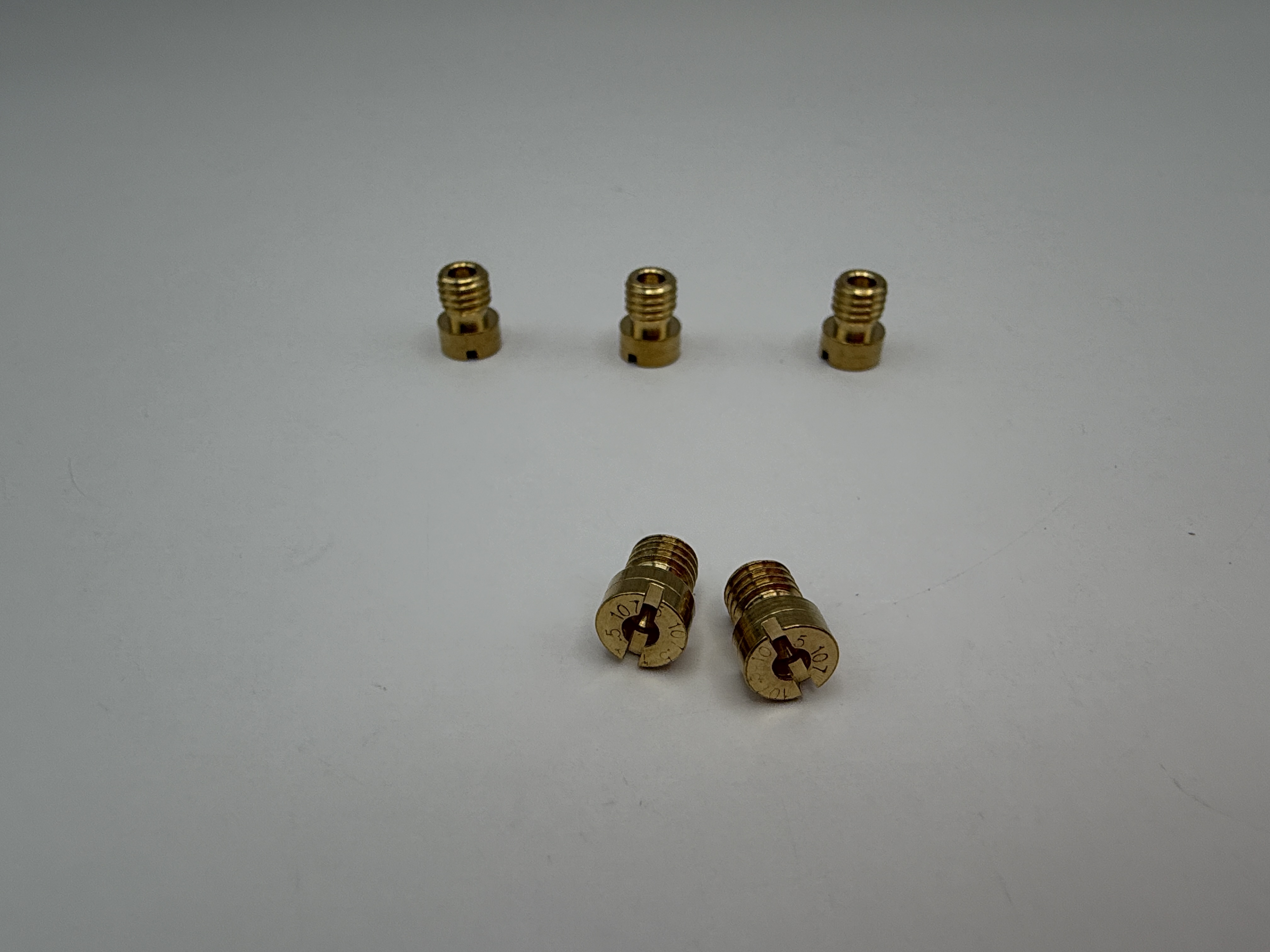 Hendler Brass Jets Keihin Honda 107.5 (6mm Head Size, 5mm Thread, 0.80mm Pitch)