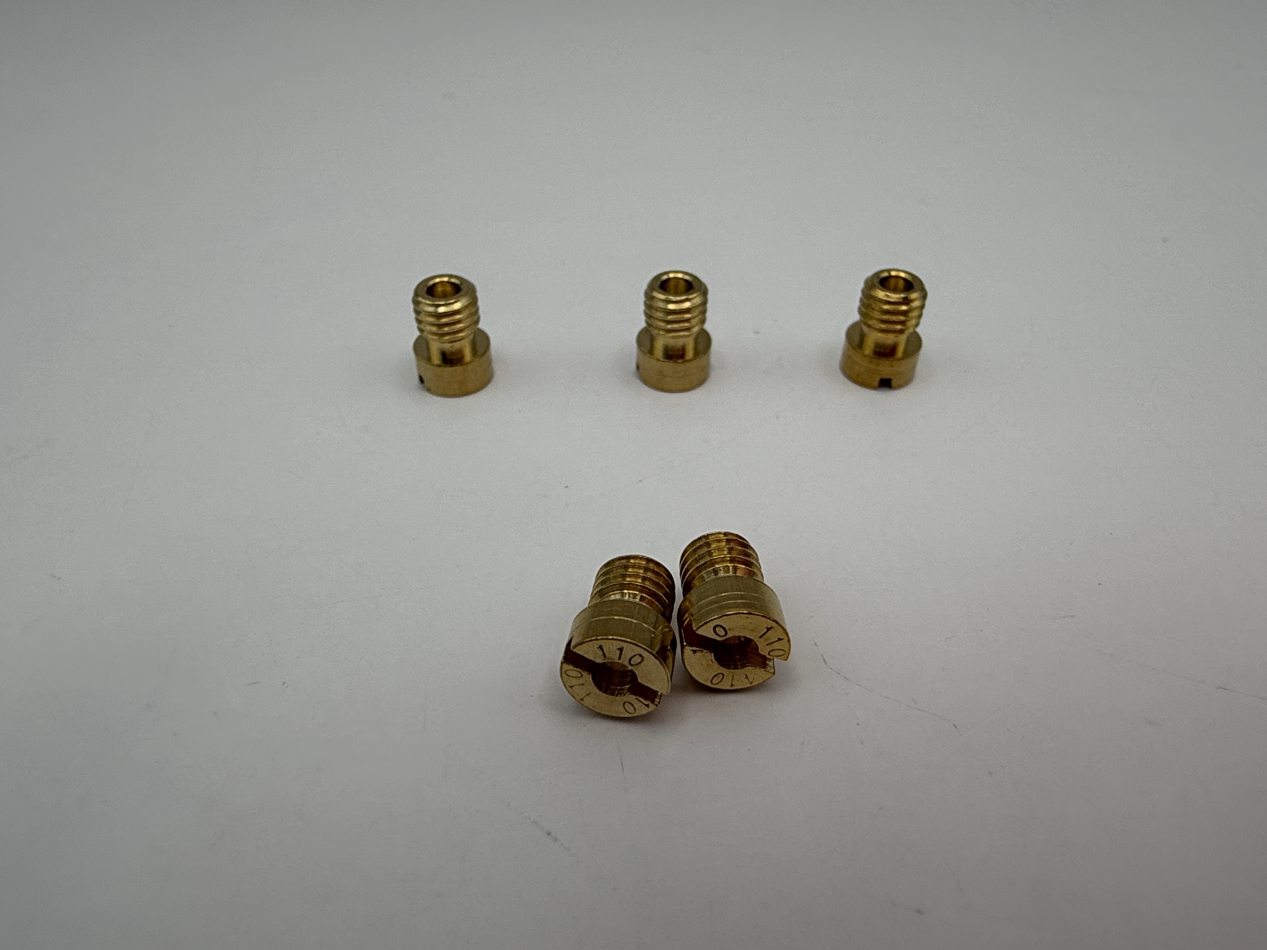 Hendler Brass Jets Keihin Honda 110 (6mm Head Size, 5mm Thread, 0.80mm Pitch)