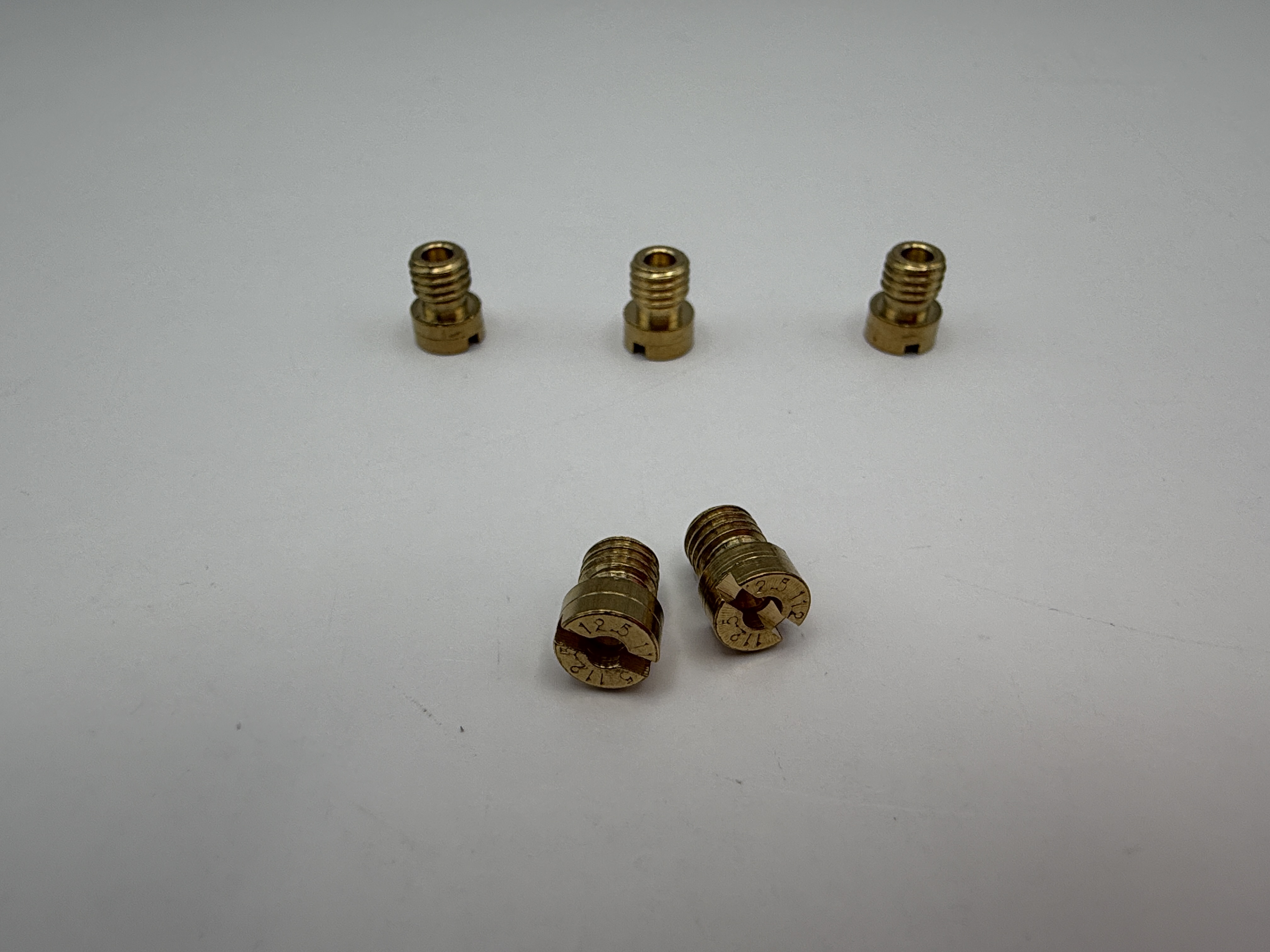 Hendler Brass Jets Keihin Honda 112.5 (6mm Head Size, 5mm Thread, 0.80mm Pitch)