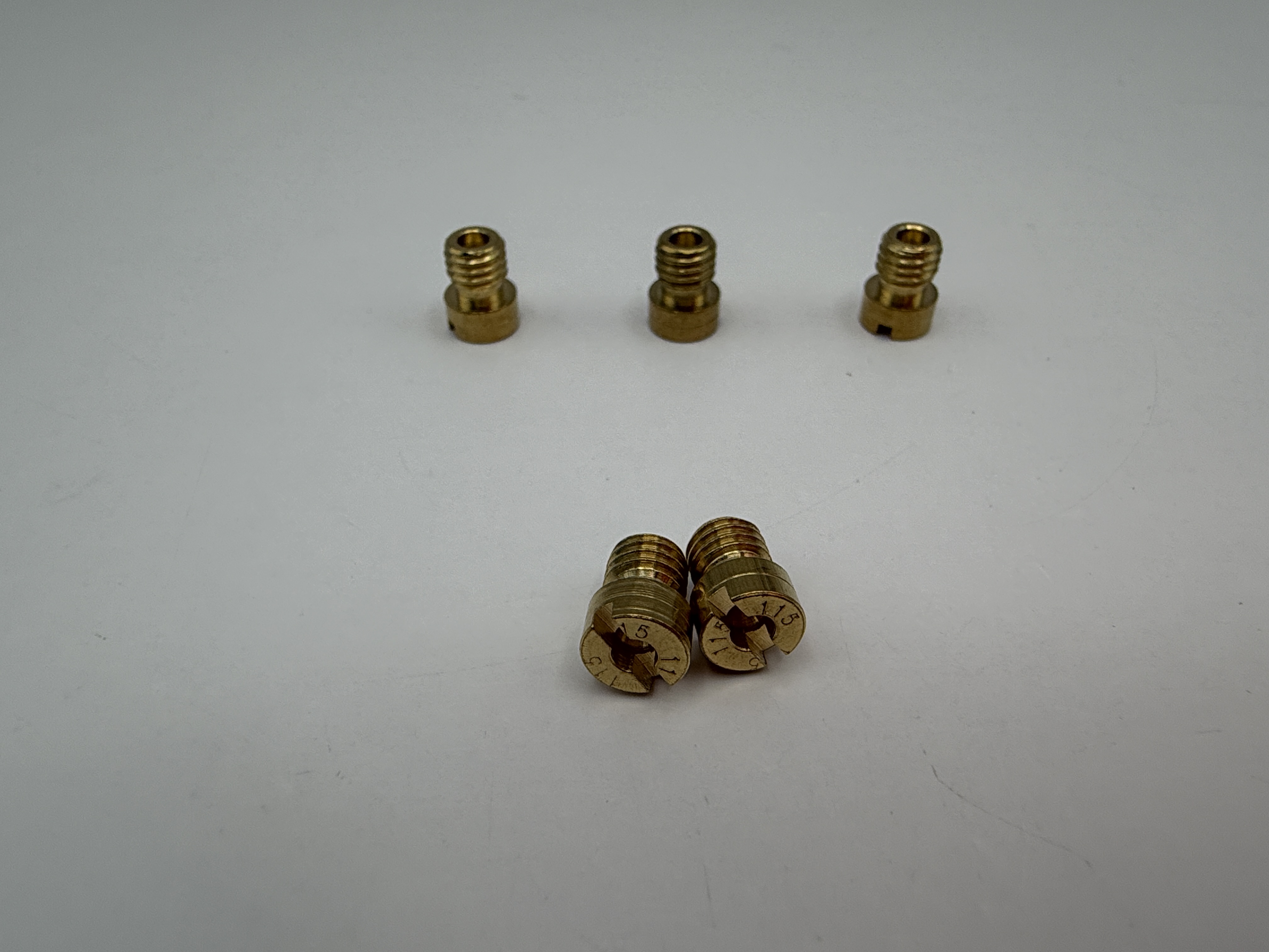 Hendler Brass Jets Keihin Honda 115 (6mm Head Size, 5mm Thread, 0.80mm Pitch)