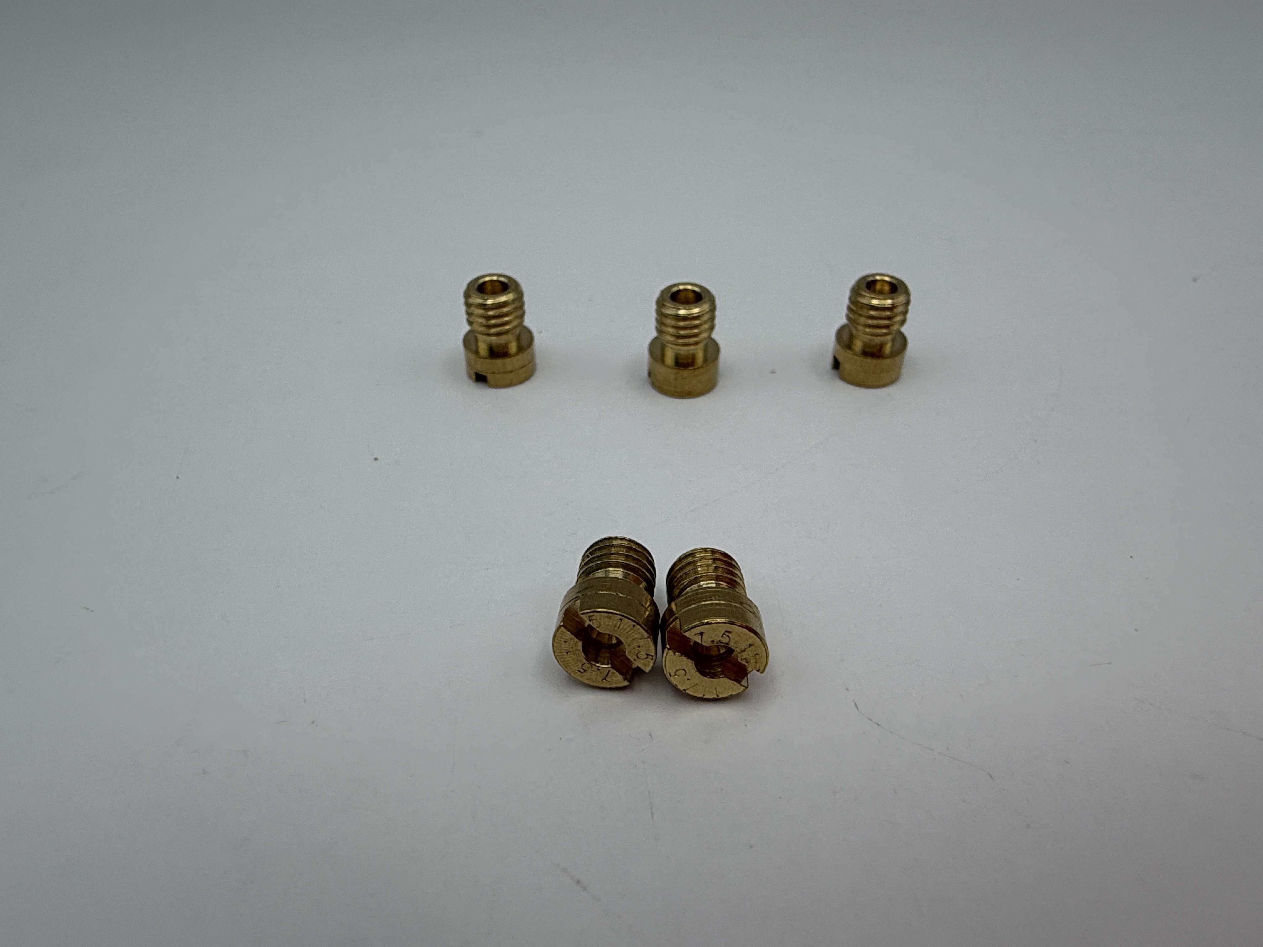 Hendler Brass Jets Keihin Honda 117.5 (6mm Head Size, 5mm Thread, 0.80mm Pitch)