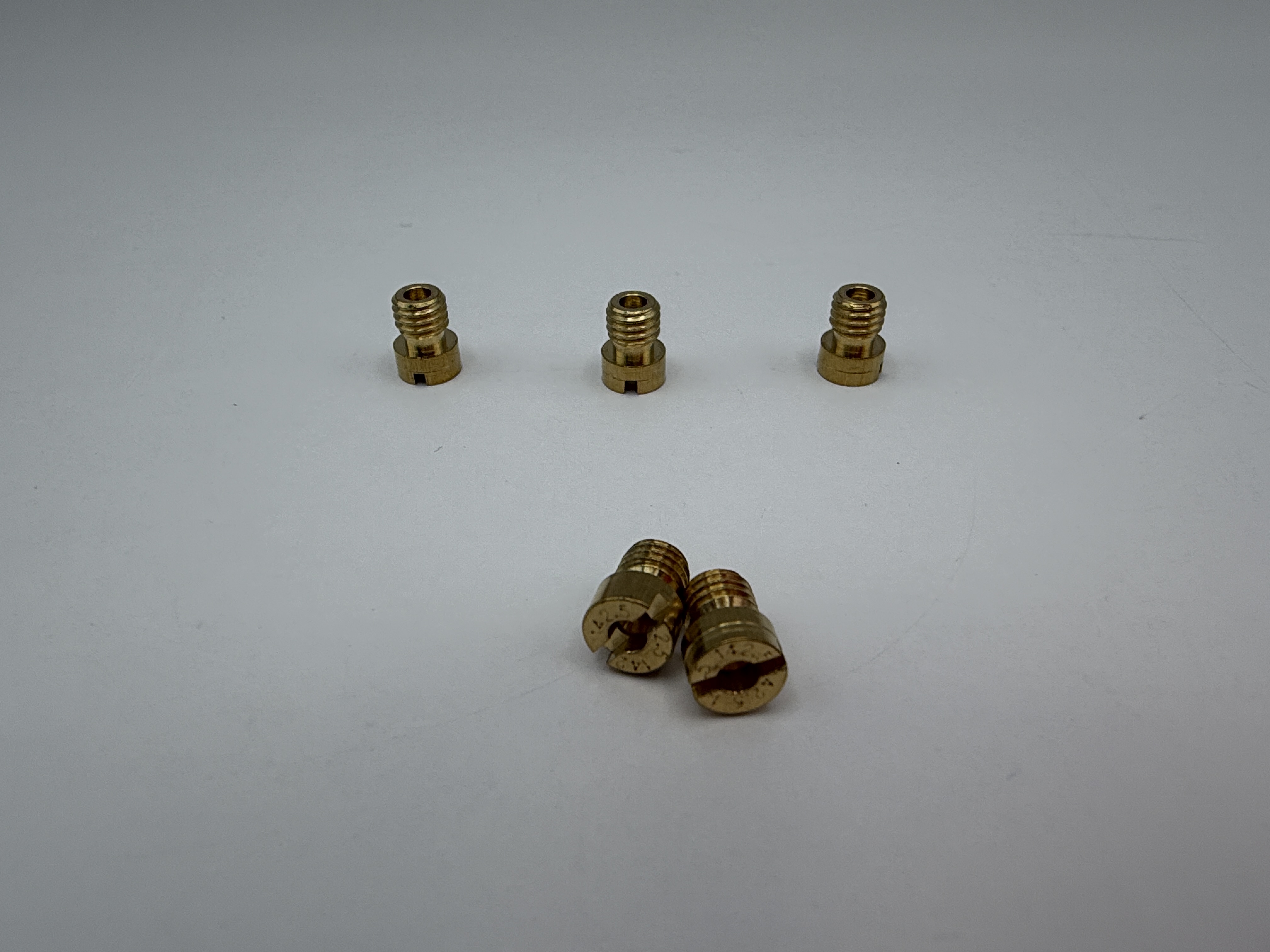 Hendler Brass Jets Keihin Honda 142.5 (6mm Head Size, 5mm Thread, 0.80mm Pitch)