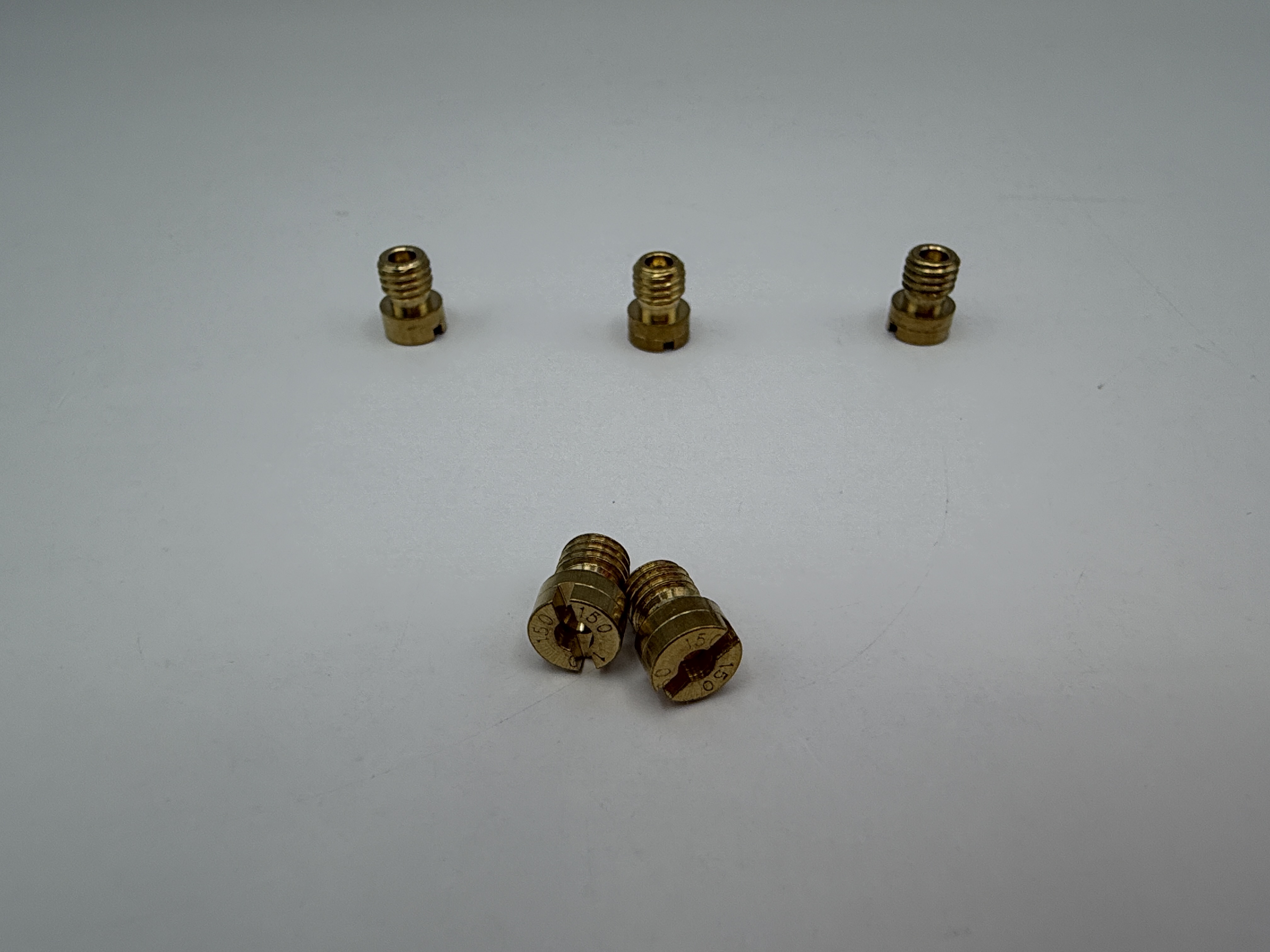 Hendler Brass Jets Keihin Honda 150 (6mm Head Size, 5mm Thread, 0.80mm Pitch)