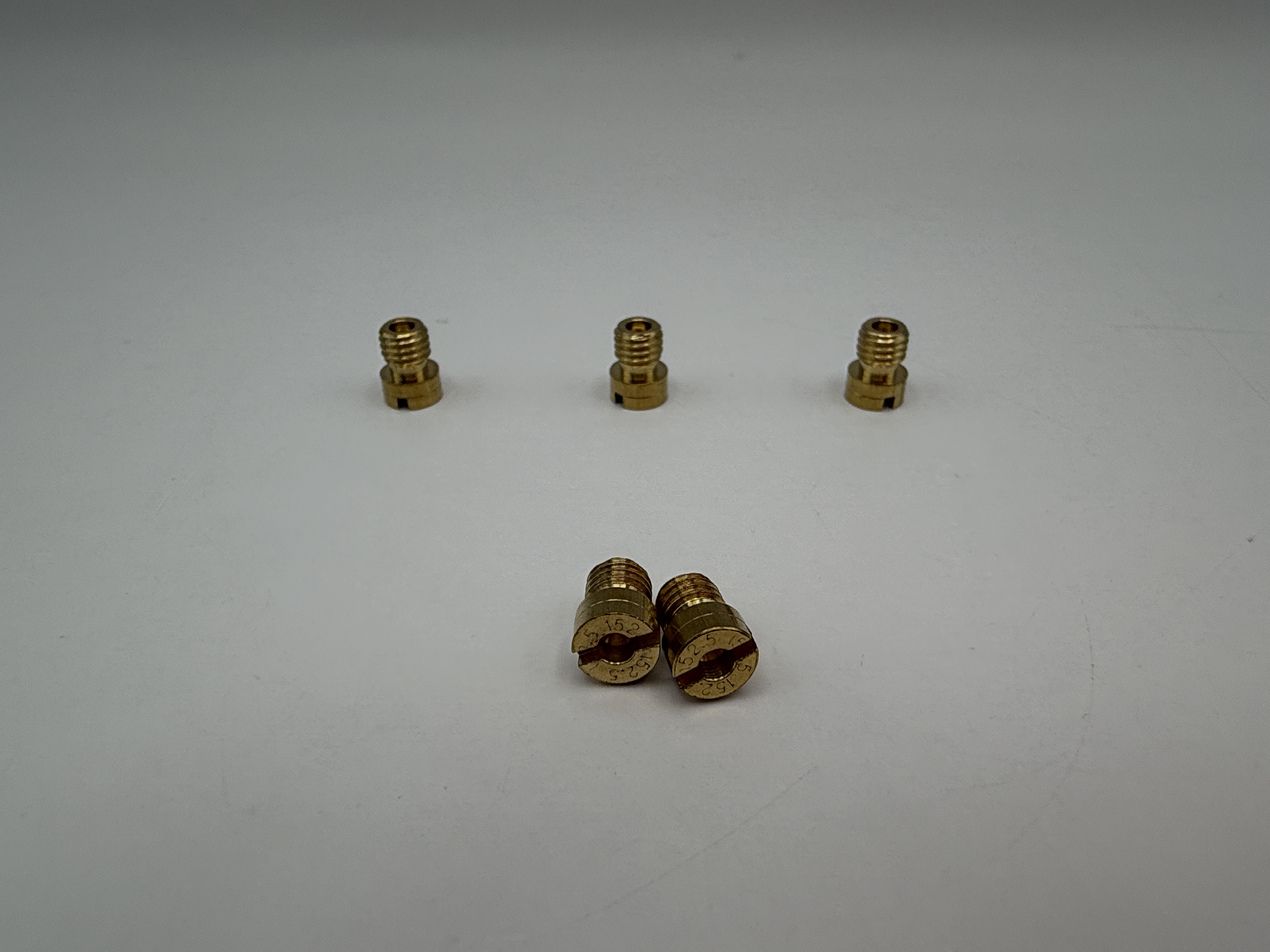 Hendler Brass Jets Keihin Honda 152.5 (6mm Head Size, 5mm Thread, 0.80mm Pitch)