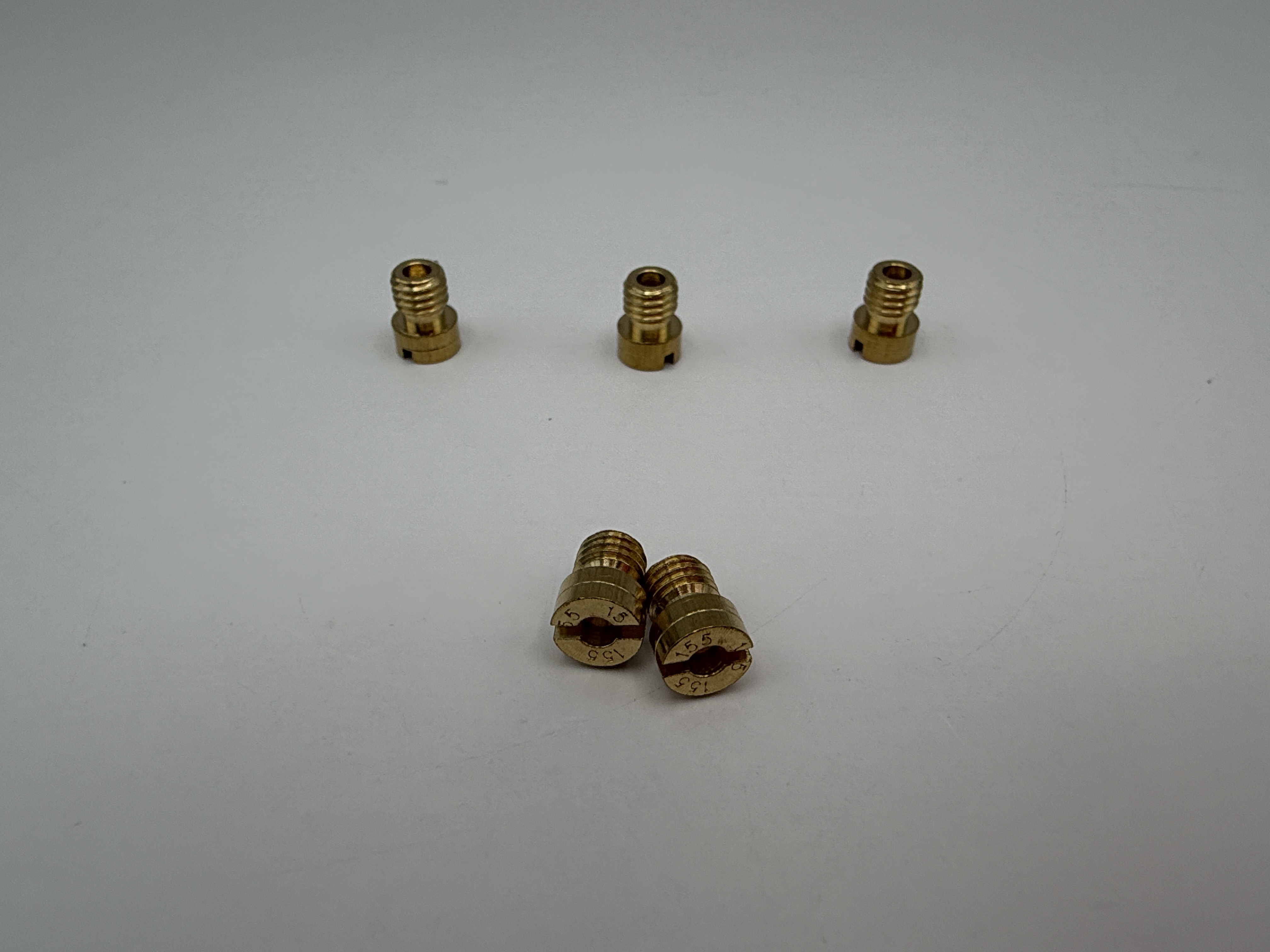 Hendler Brass Jets Keihin Honda 155 (6mm Head Size, 5mm Thread, 0.80mm Pitch)