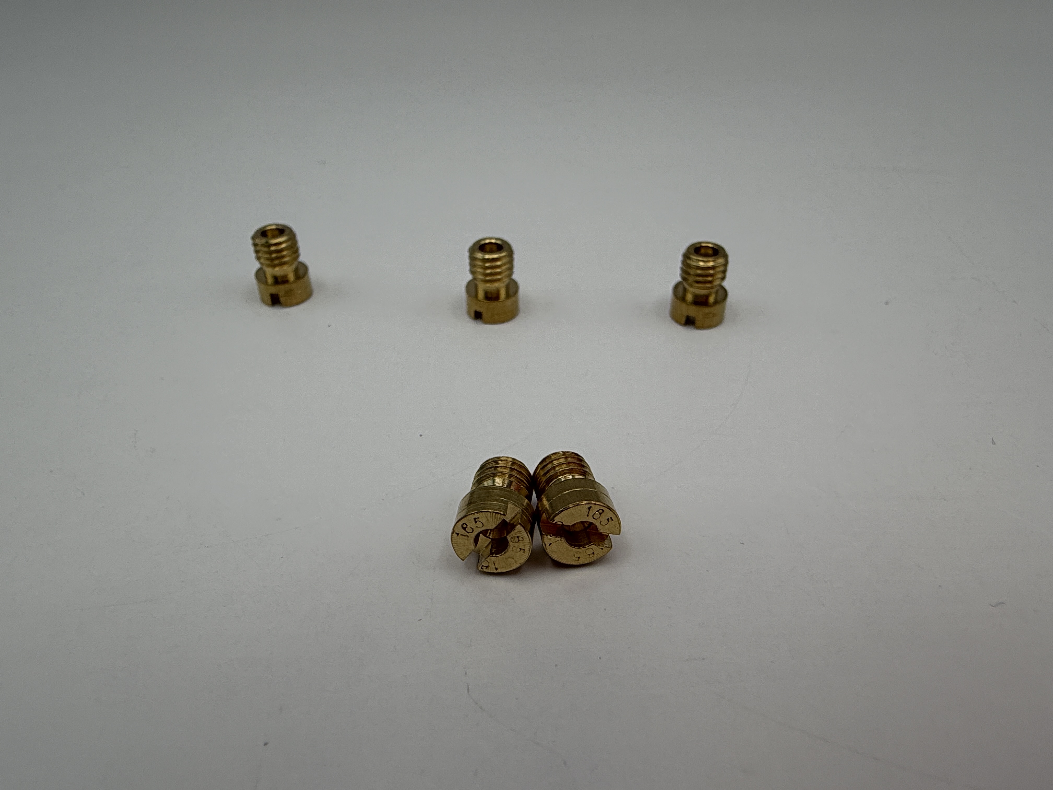 Hendler Brass Jets Keihin Honda 165 (6mm Head Size, 5mm Thread, 0.80mm Pitch)