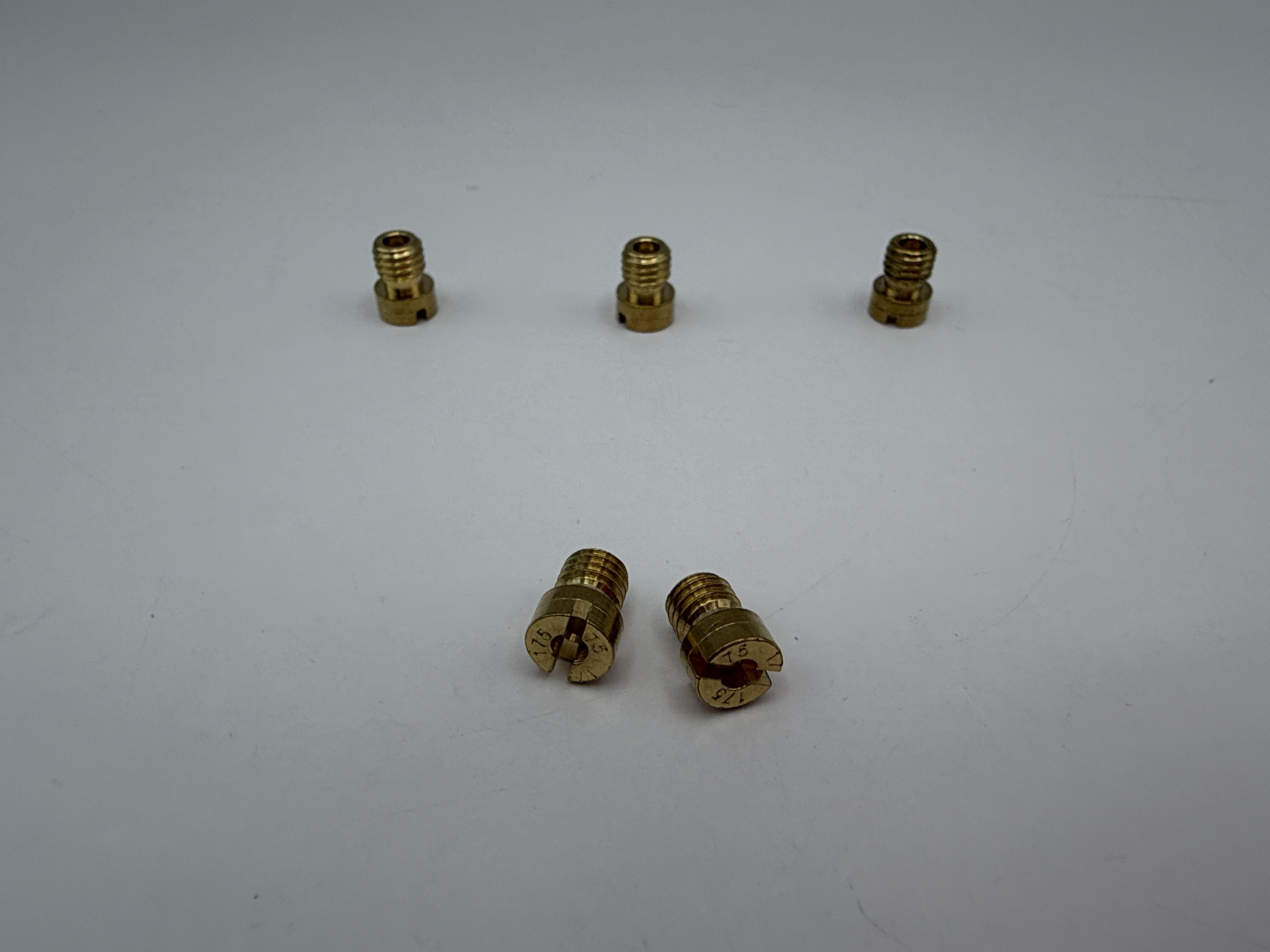 Hendler Brass Jets Keihin Honda 175 (6mm Head Size, 5mm Thread, 0.80mm Pitch)