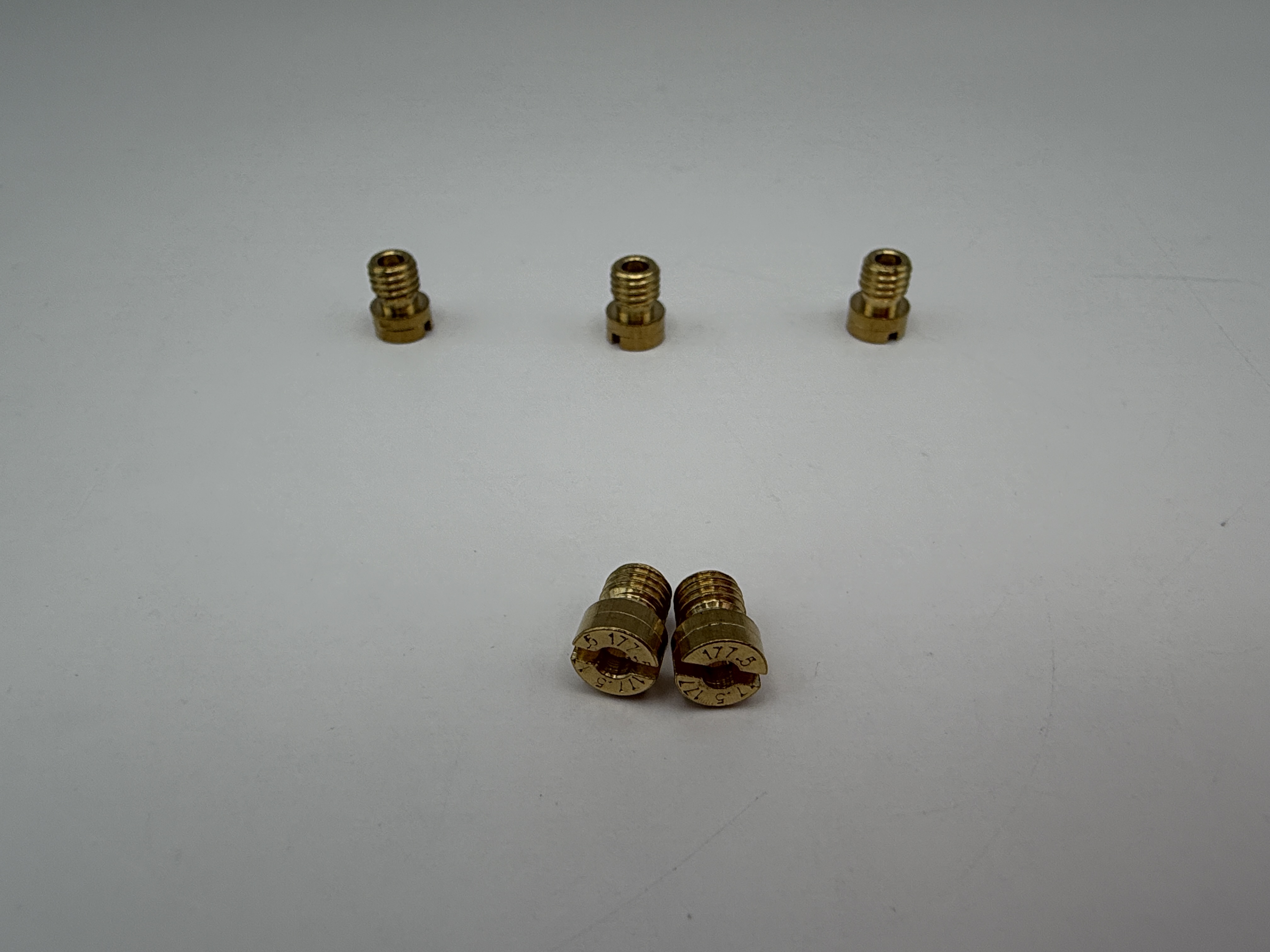 Hendler Brass Jets Keihin Honda 177.5 (6mm Head Size, 5mm Thread, 0.80mm Pitch)
