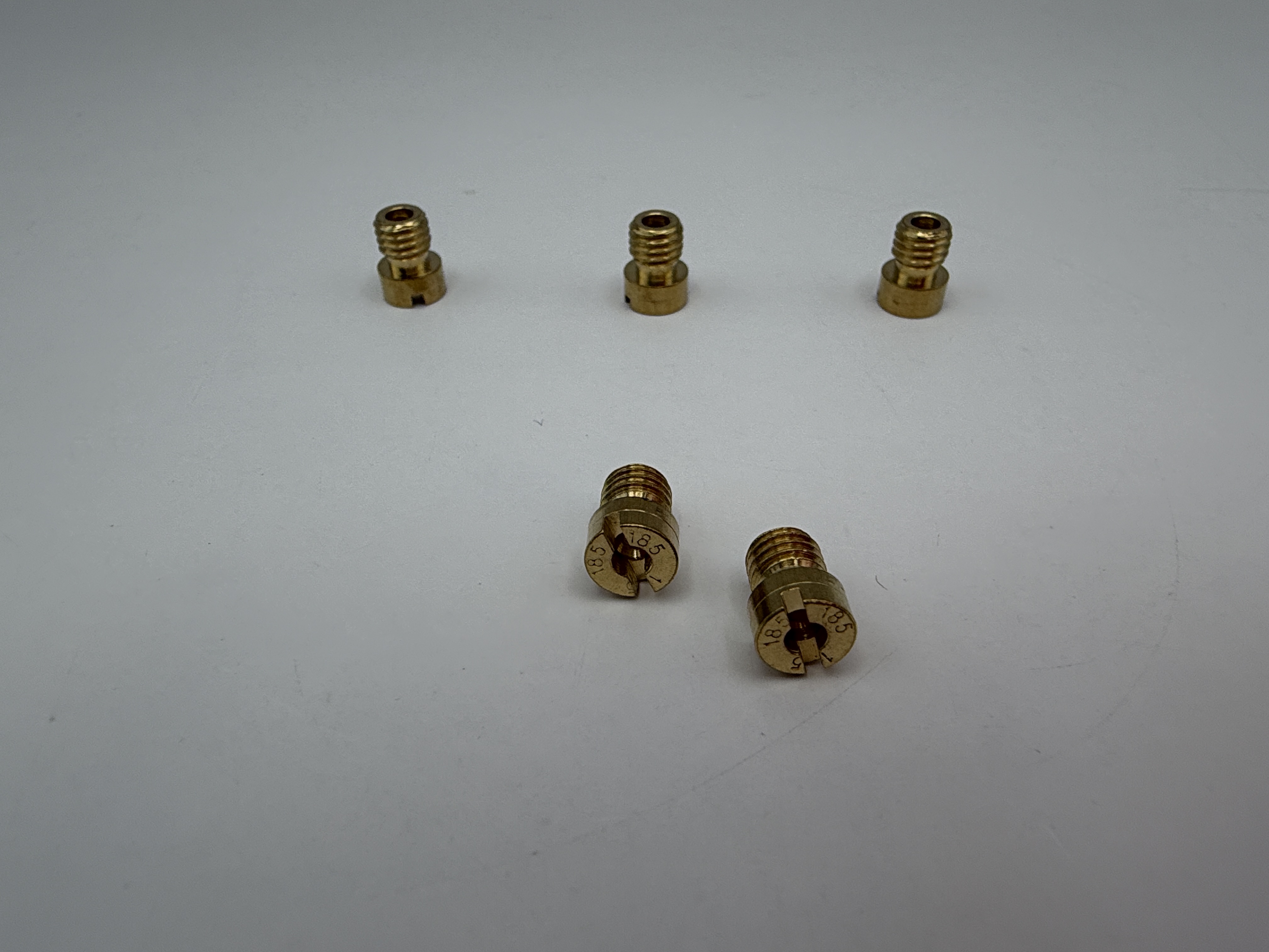 Hendler Brass Jets Keihin Honda 185 (6mm Head Size, 5mm Thread, 0.80mm Pitch)