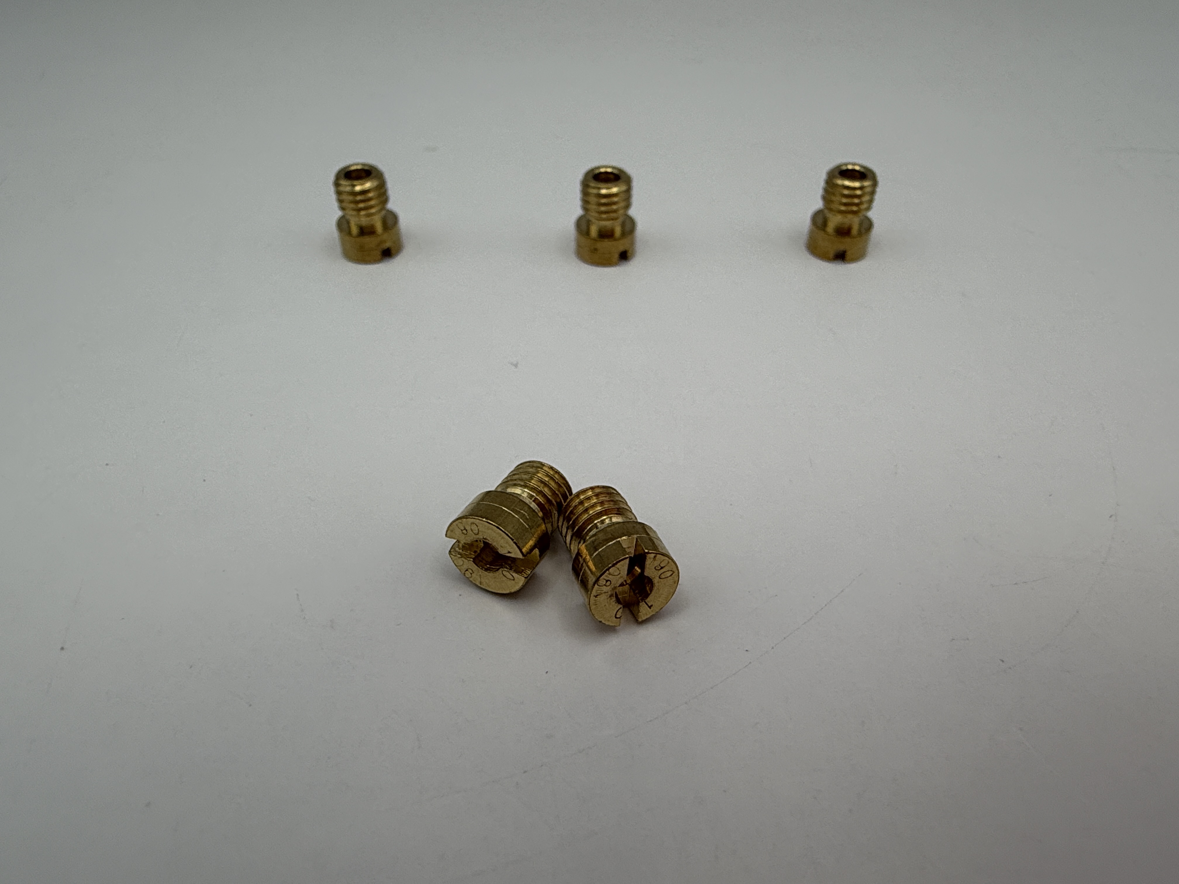 Hendler Brass Jets Keihin Honda 190 (6mm Head Size, 5mm Thread, 0.80mm Pitch)