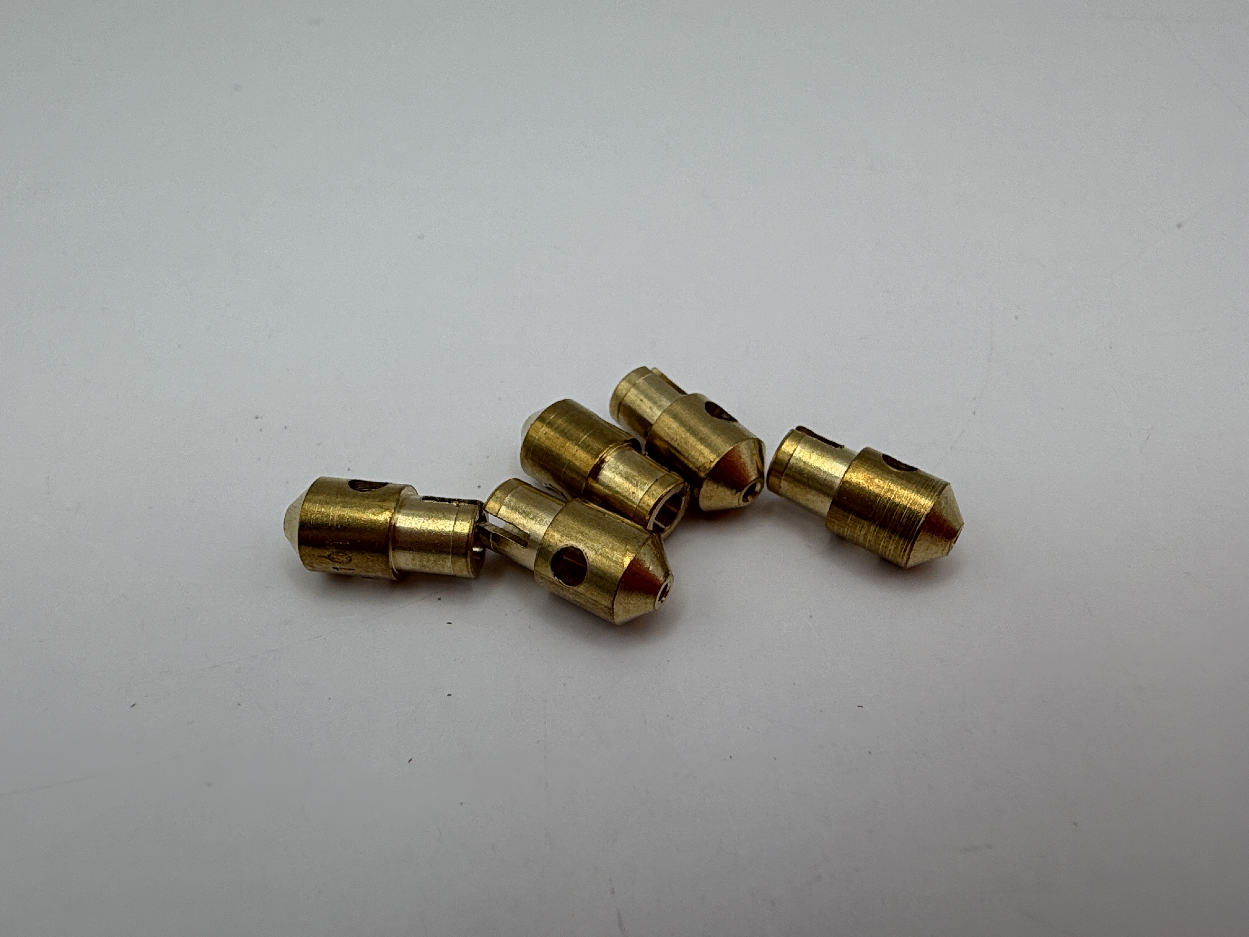 Hendler Brass Jets Vespa 101 Push in Jet as fitted to Dellorto SI Carb