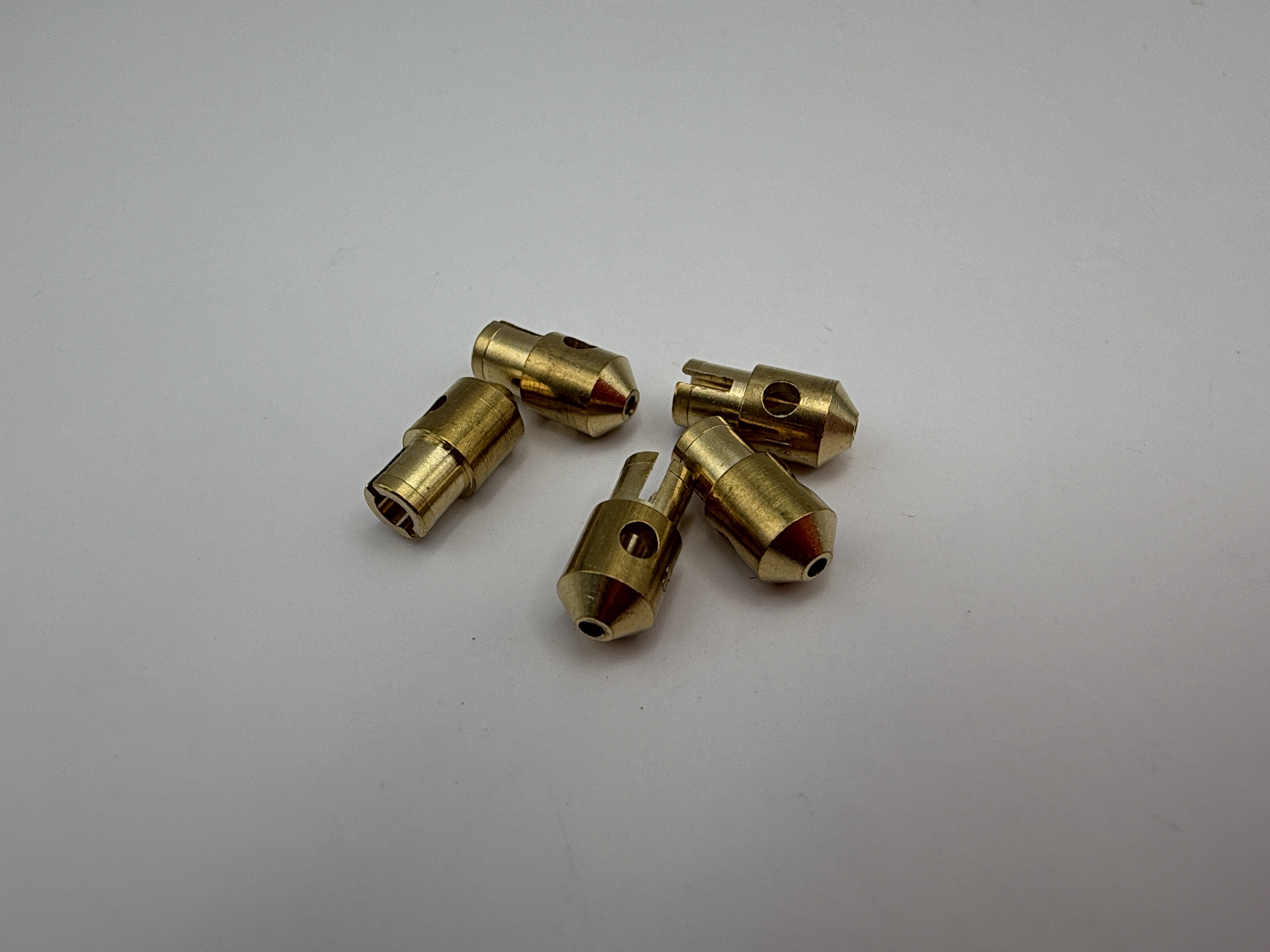 Hendler Brass Jets Vespa 118 Push in Jet as fitted to Dellorto SI Carb