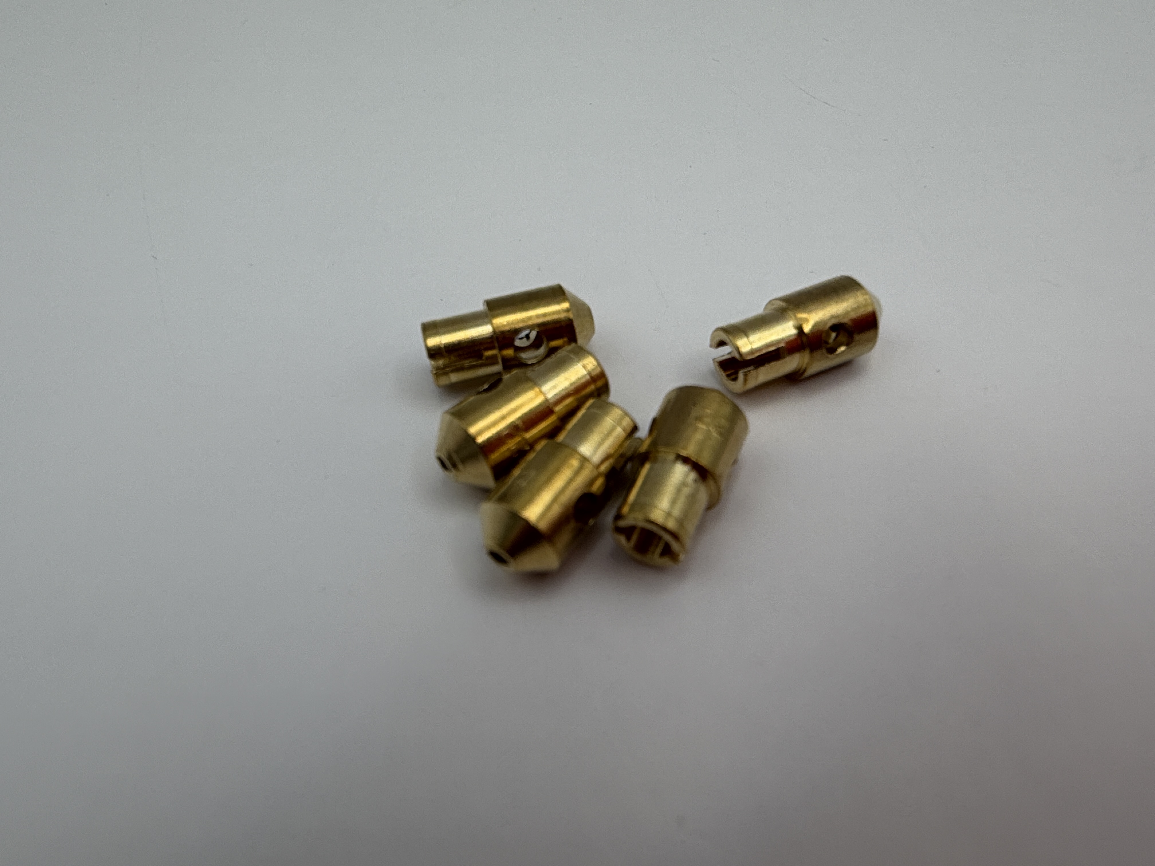 Hendler Brass Jets Vespa 122 Push in Jet as fitted to Dellorto SI Carb