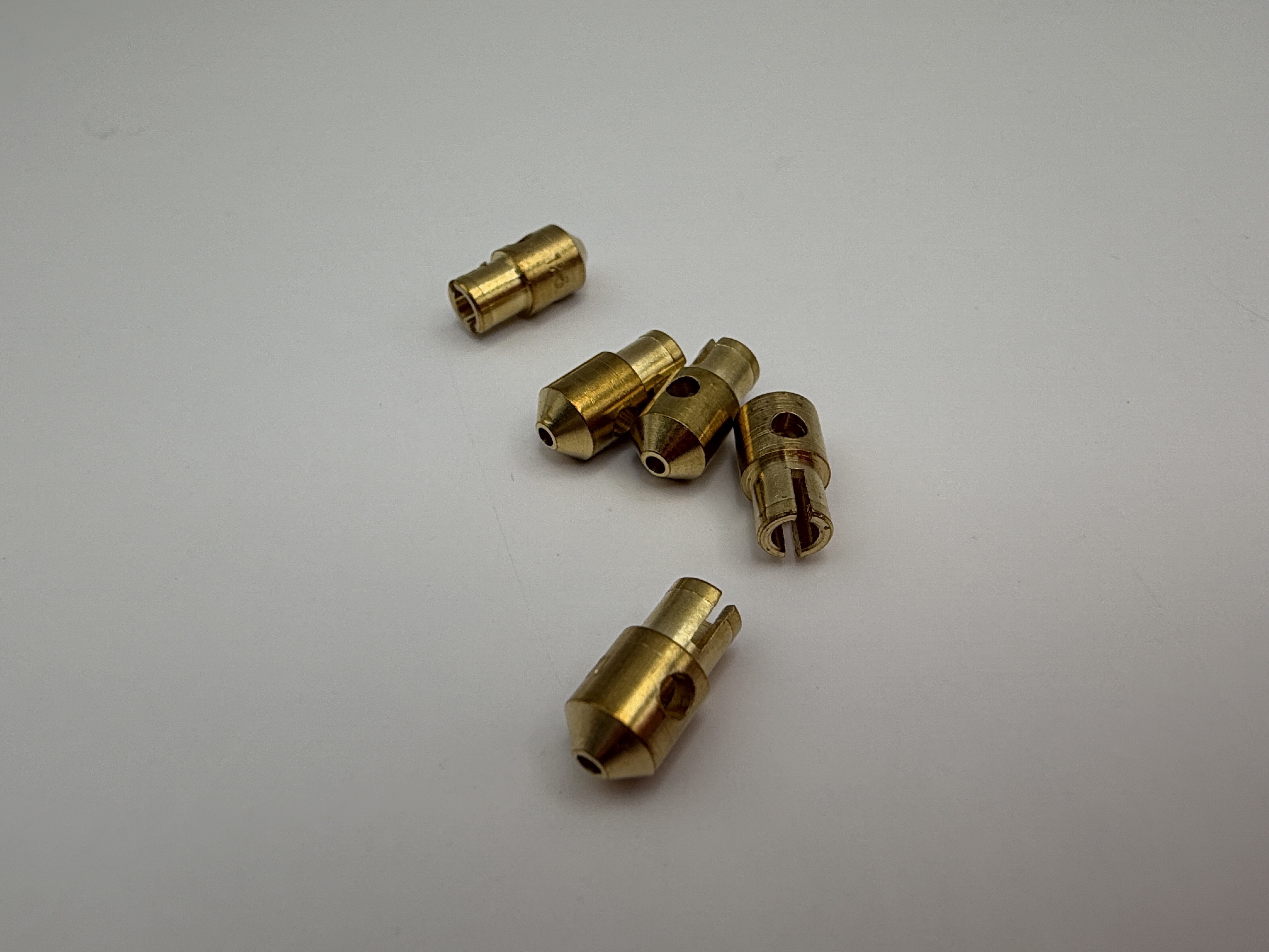 Hendler Brass Jets Vespa 126 Push in Jet as fitted to Dellorto SI Carb