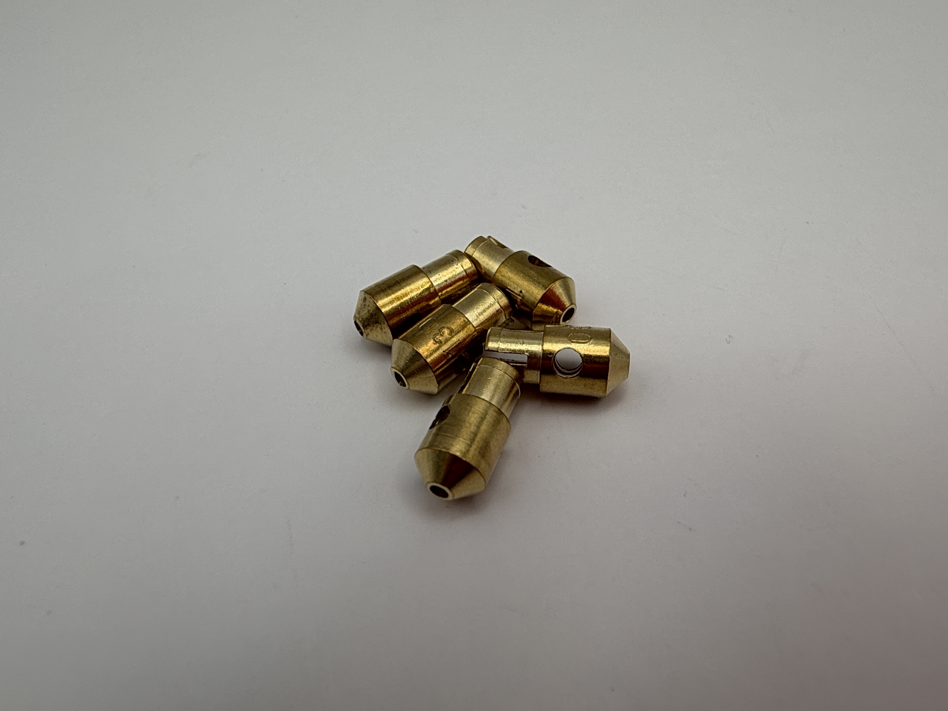 Hendler Brass Jets Vespa 130 Push in Jet as fitted to Dellorto SI Carb