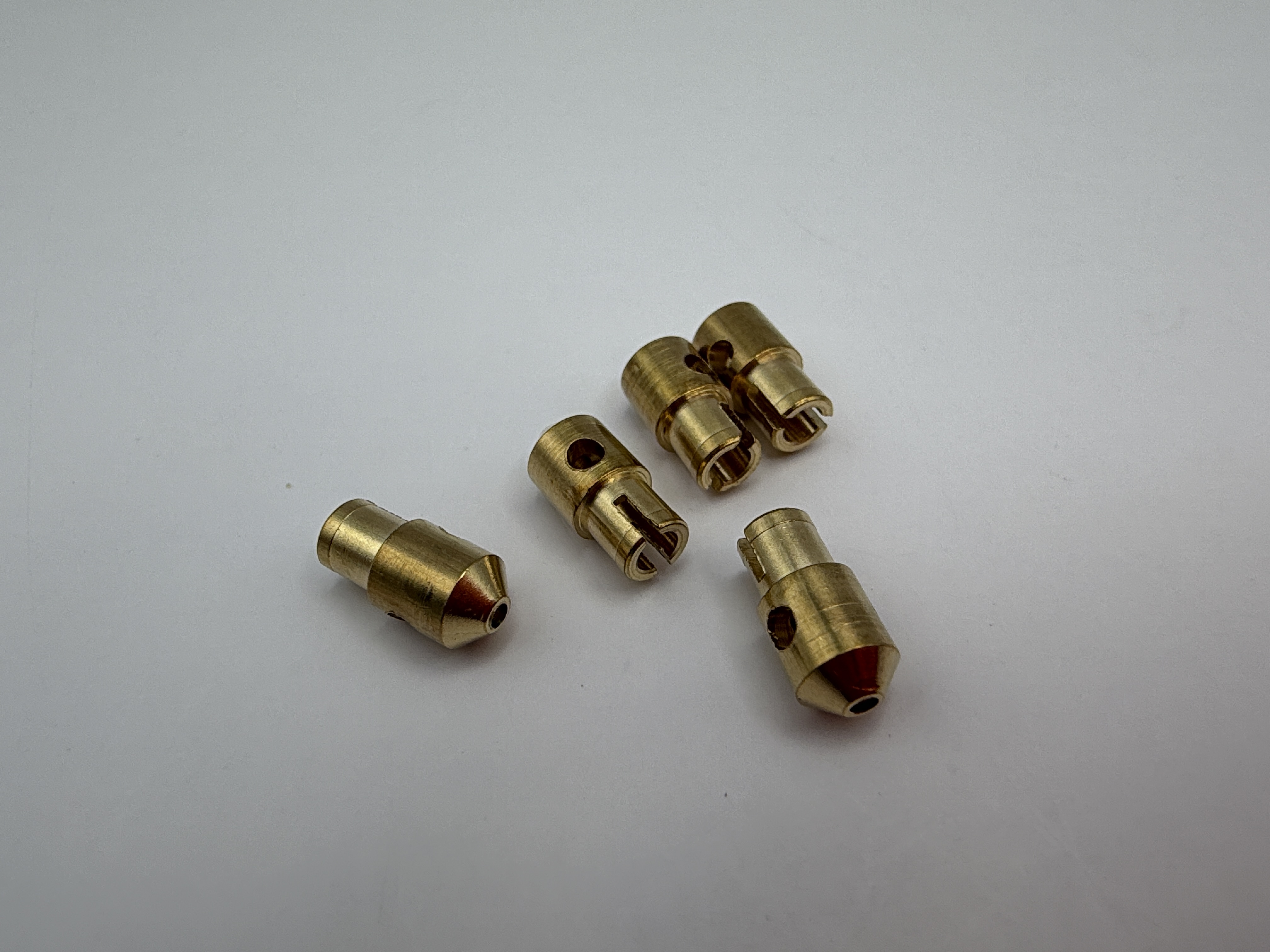 Hendler Brass Jets Vespa 132 Push in Jet as fitted to Dellorto SI Carb