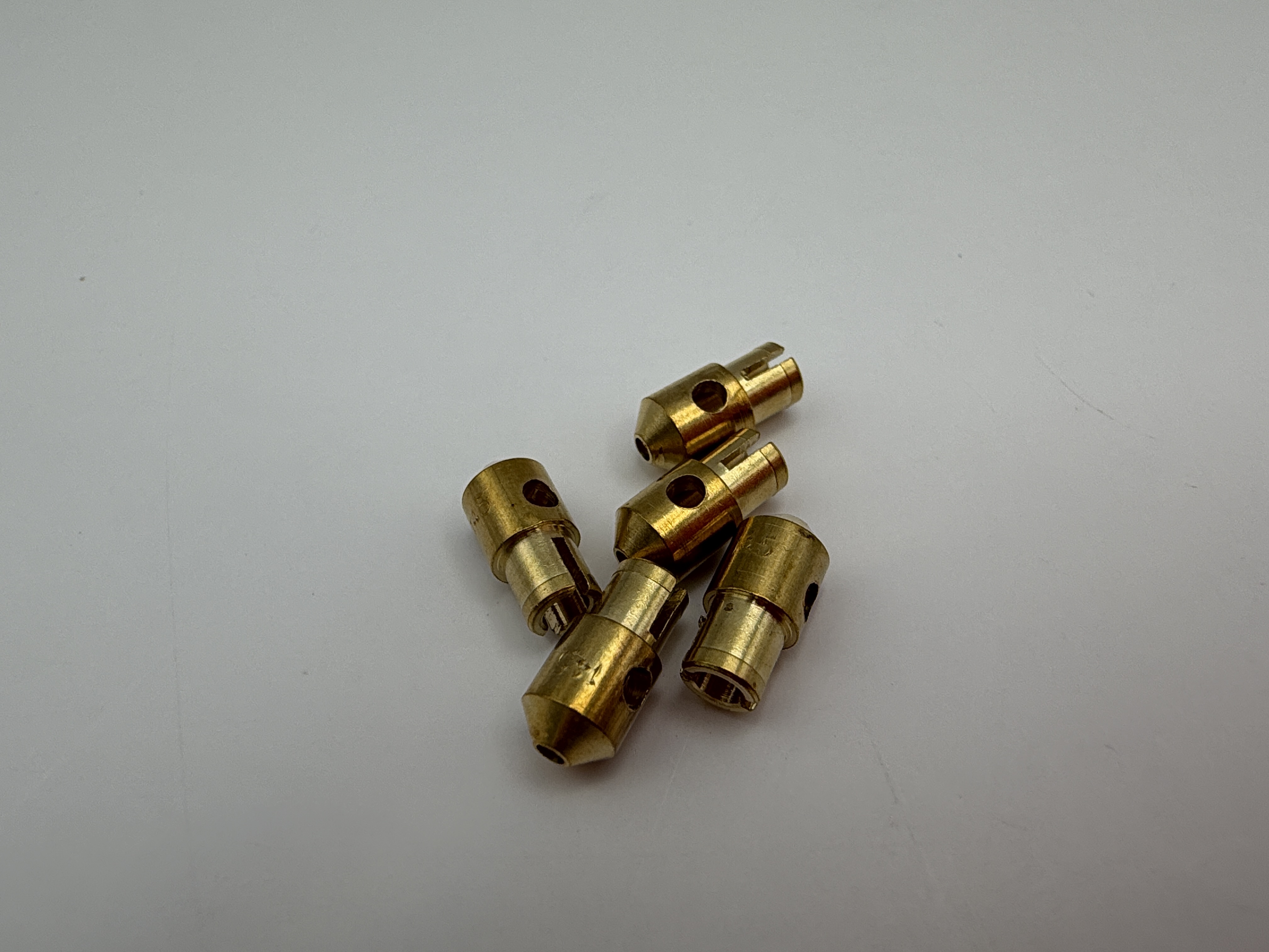 Hendler Brass Jets Vespa 145 Push in Jet as fitted to Dellorto SI Carb
