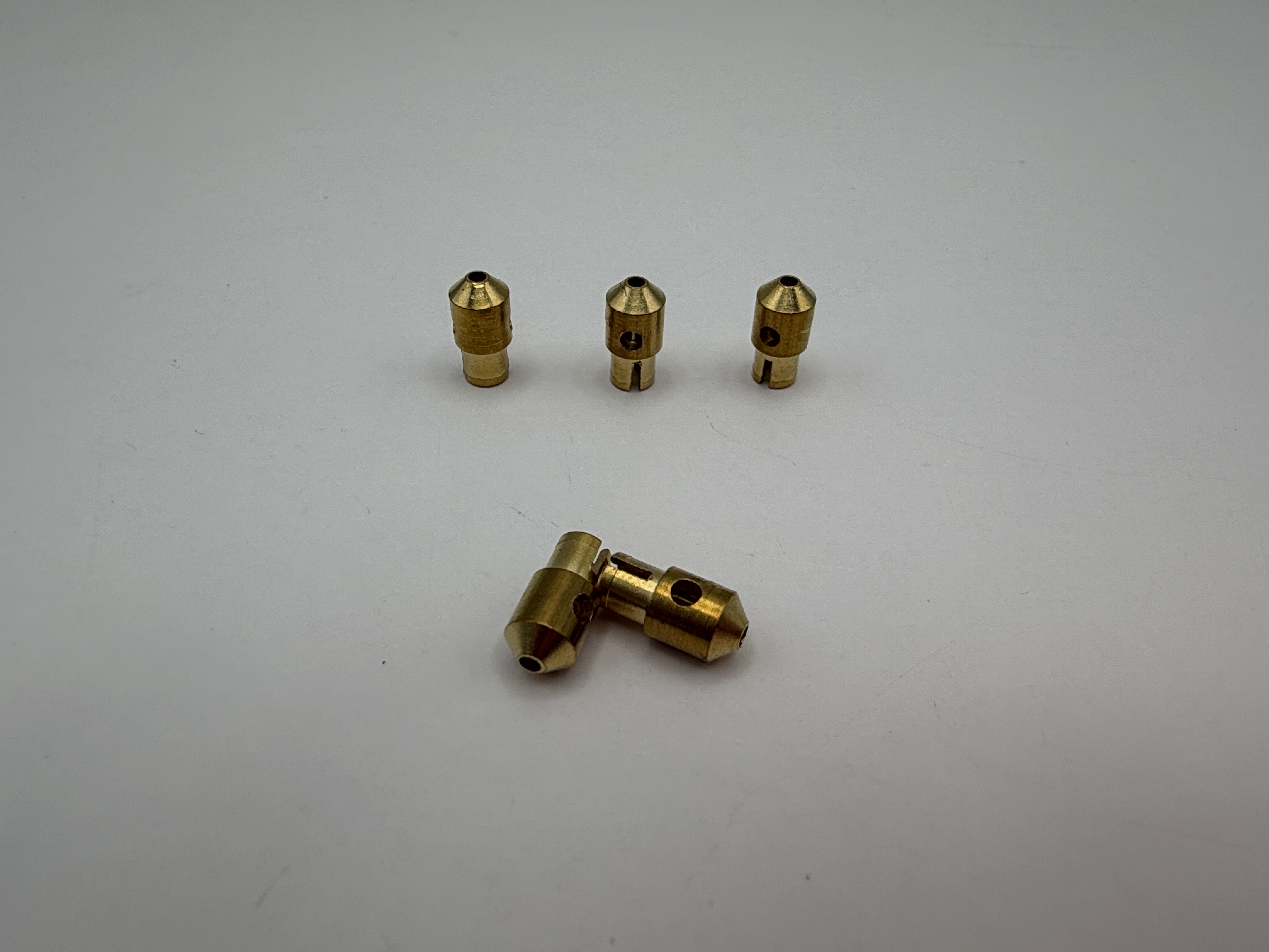 Hendler Brass Jets Vespa 148 Push in Jet as fitted to Dellorto SI Carb
