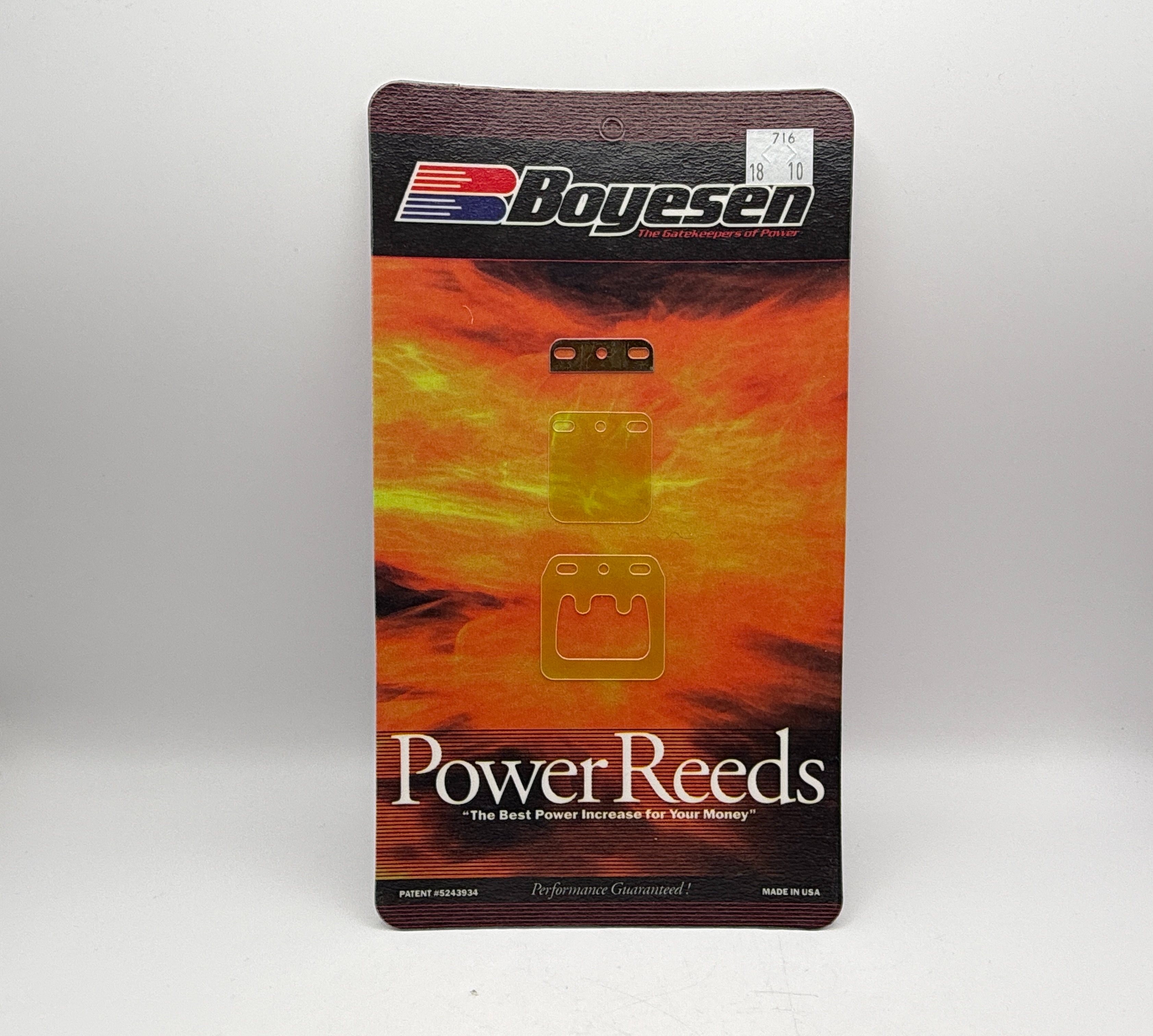 Boyesen Power Reeds 716 Honda SA50 Vision, SH50 Scoopy, SJ50 Bali, Suzuki AH50 Address