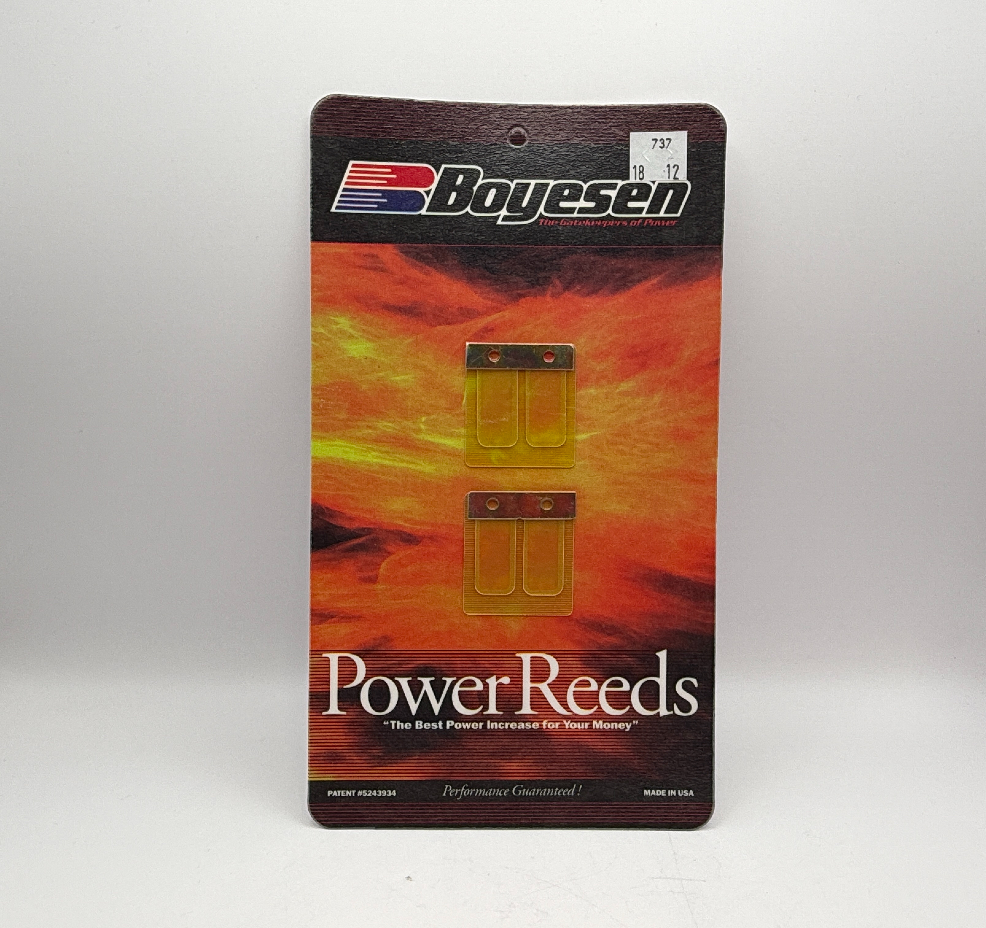 Boyesen Power Reeds 737 Honda MB50, MT50, MTX50, H100, Yamaha Jog 80
