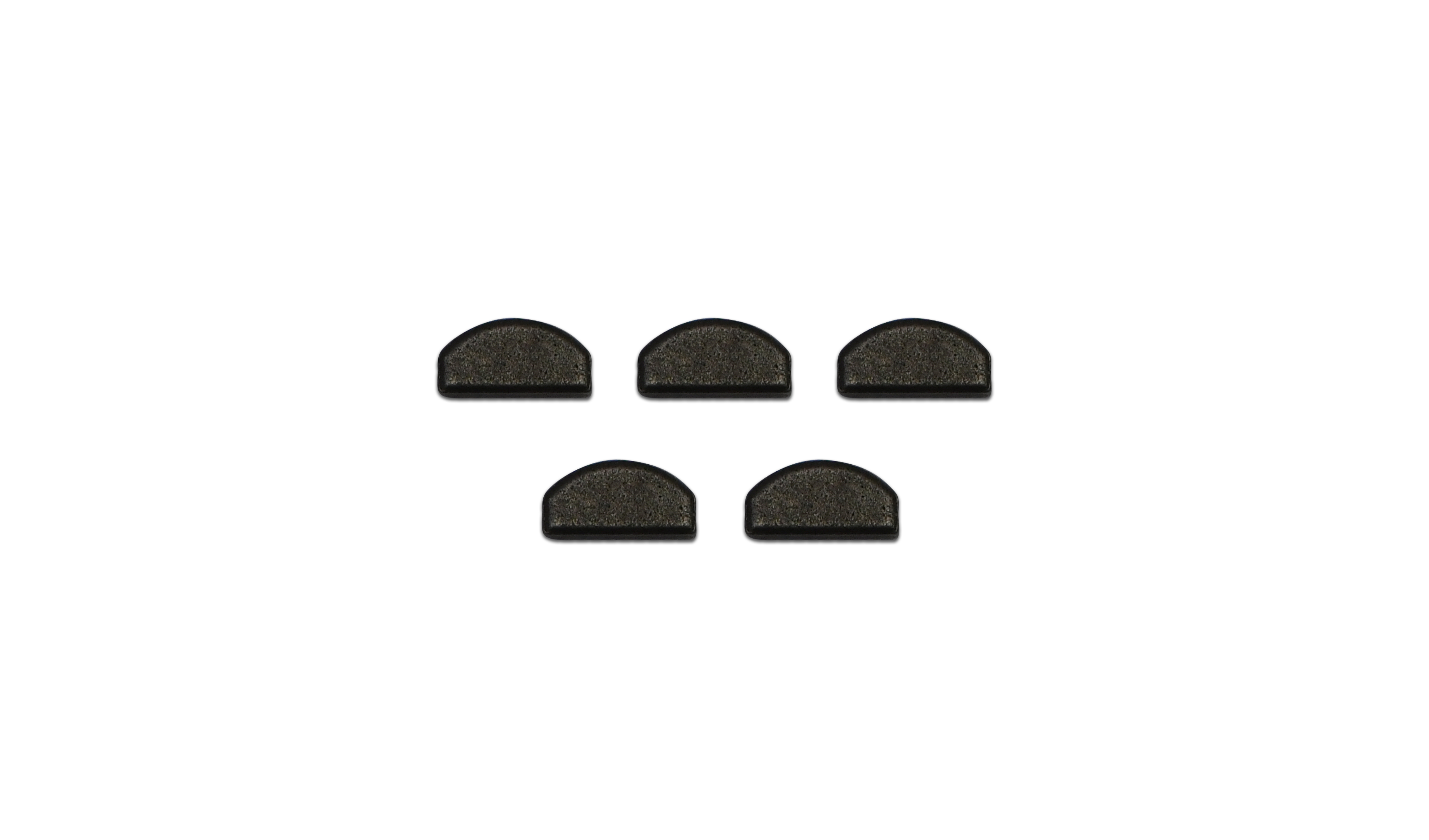 Hendler Woodruff Key Thickness 3.00mm, Height 3.60mm, Length 9.50mm
