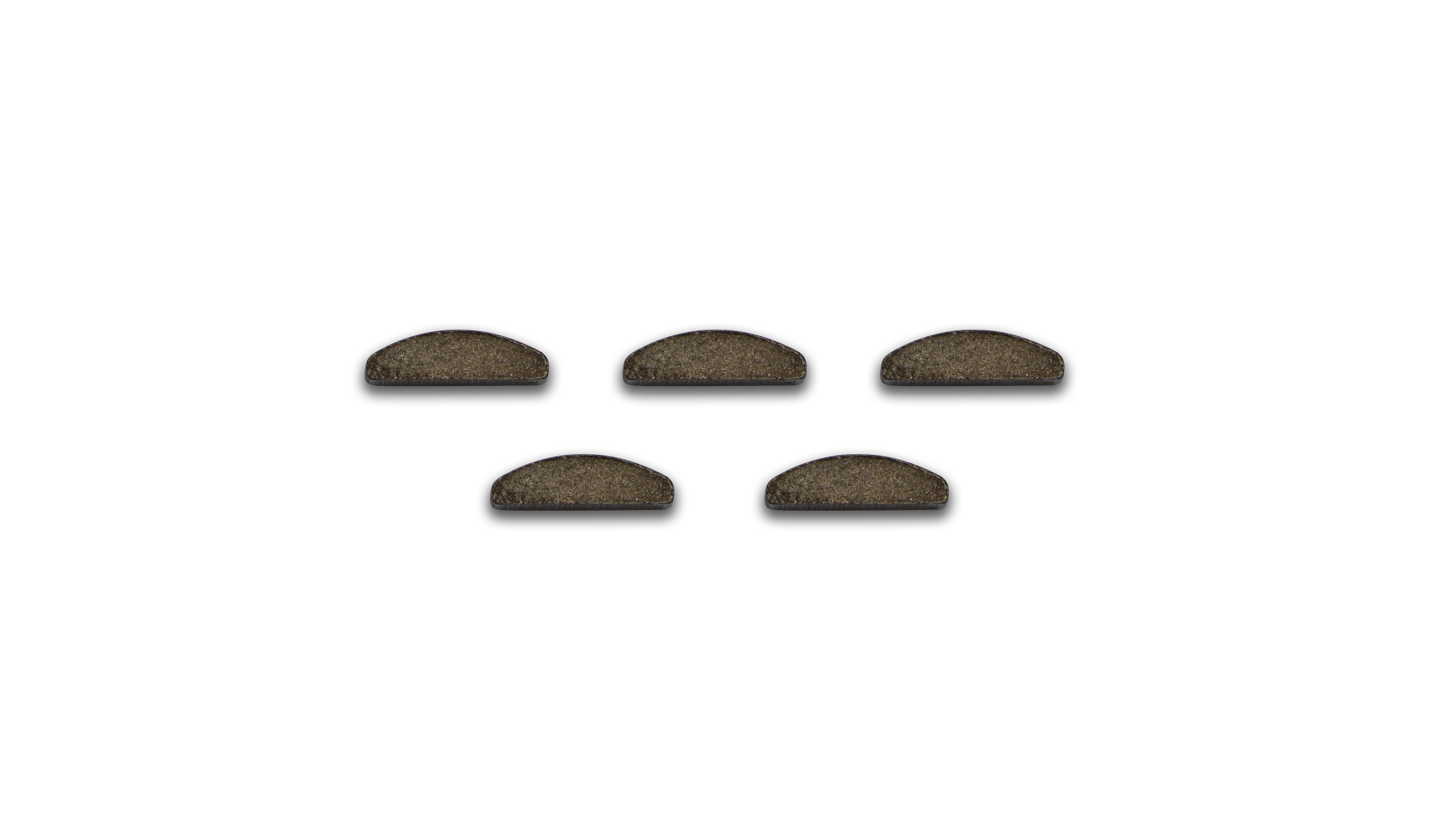 Hendler Woodruff Key Thickness 3.95mm, Height 3.95mm, Length 14.00mm