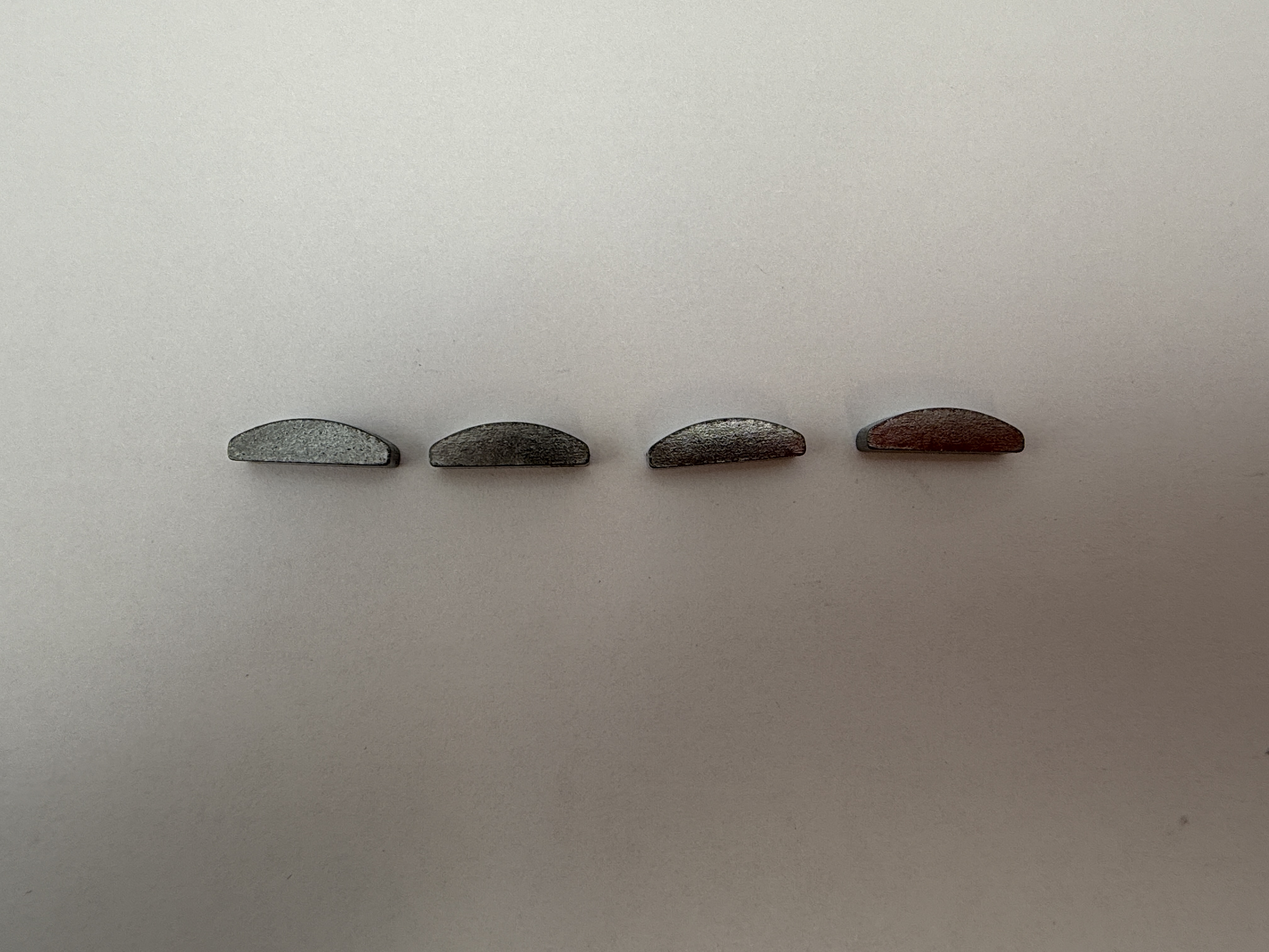 Hendler Woodruff Key Thickness 4.00mm, Height 4.40mm, Length 14.00mm