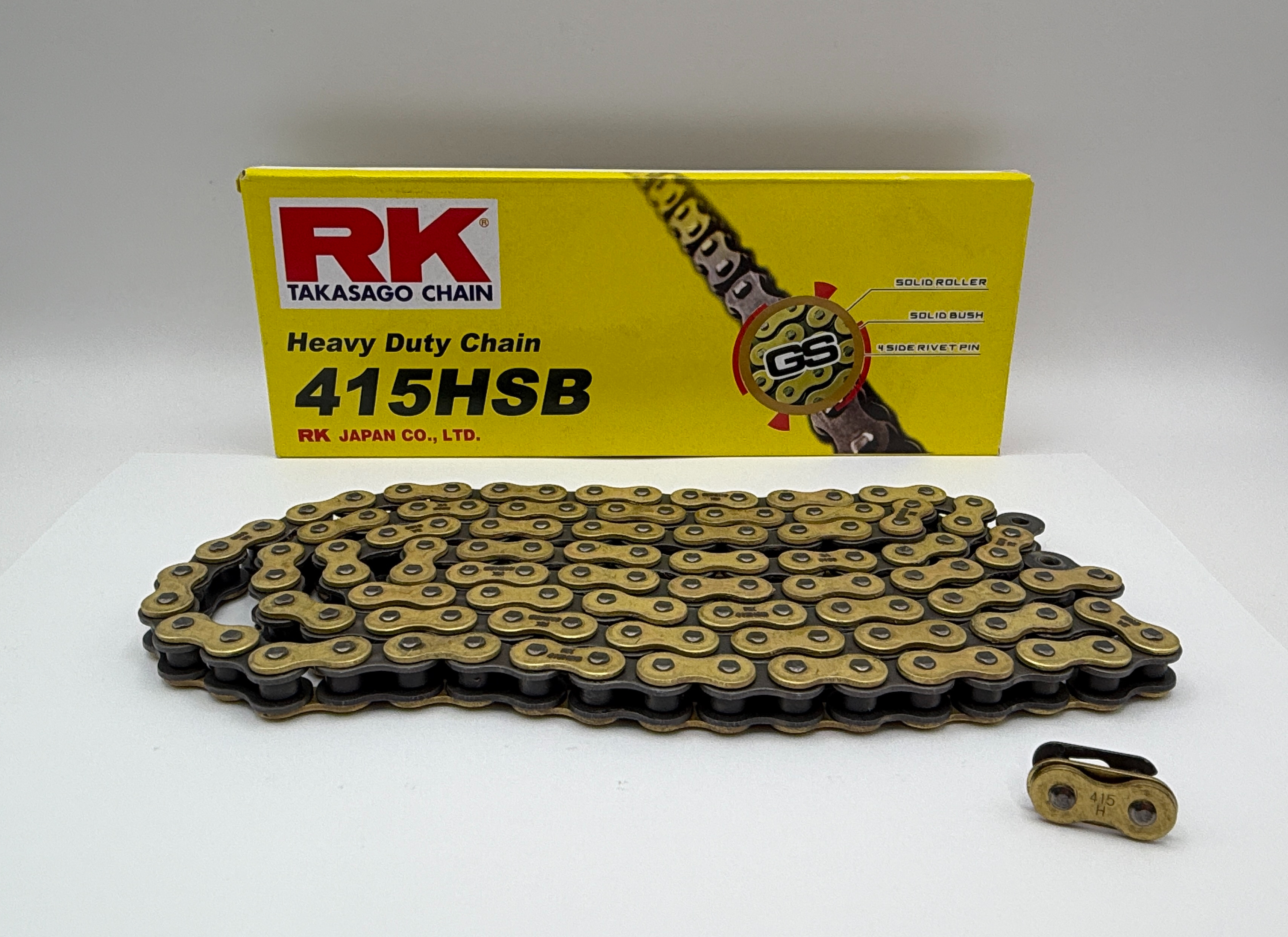 RK Chain Heavy Duty Gold HSB 415-120L (18.3KN)