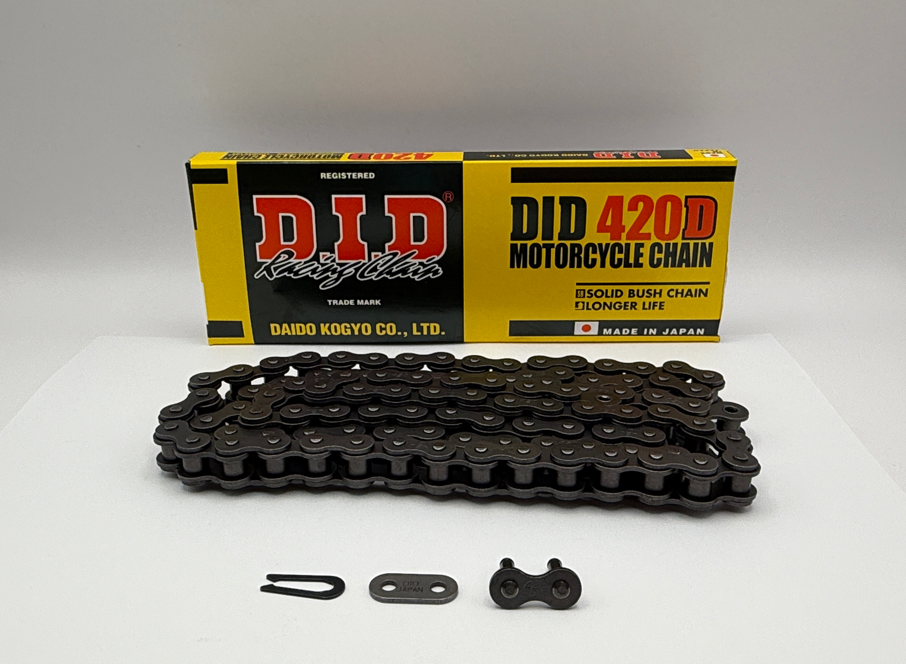 DID Chain Standard Duty Black D 420-138L (17.6KN) (RJ Split Link)