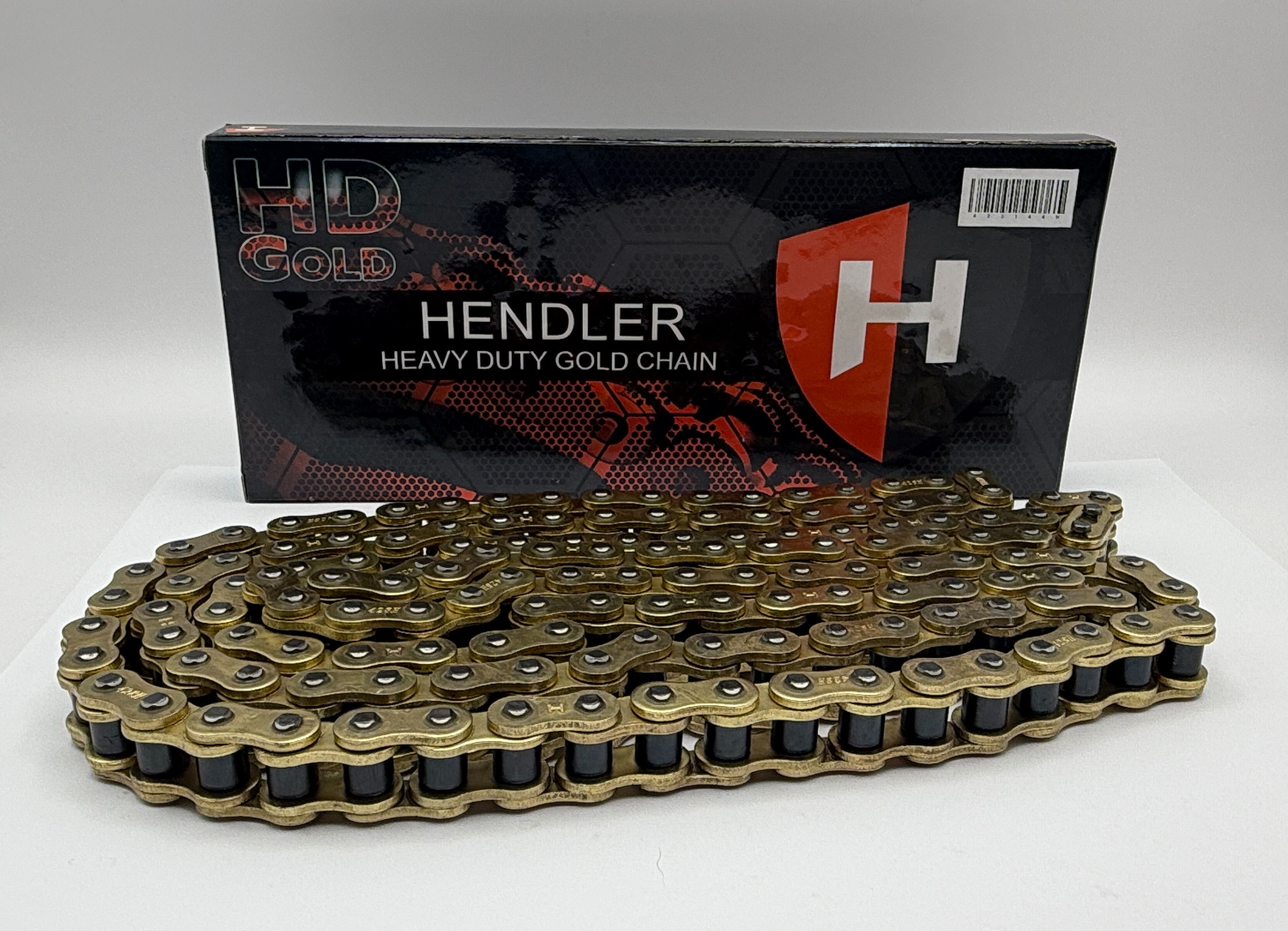 Hendler Chain Heavy Duty Gold 428-118 Links (23.8KN)