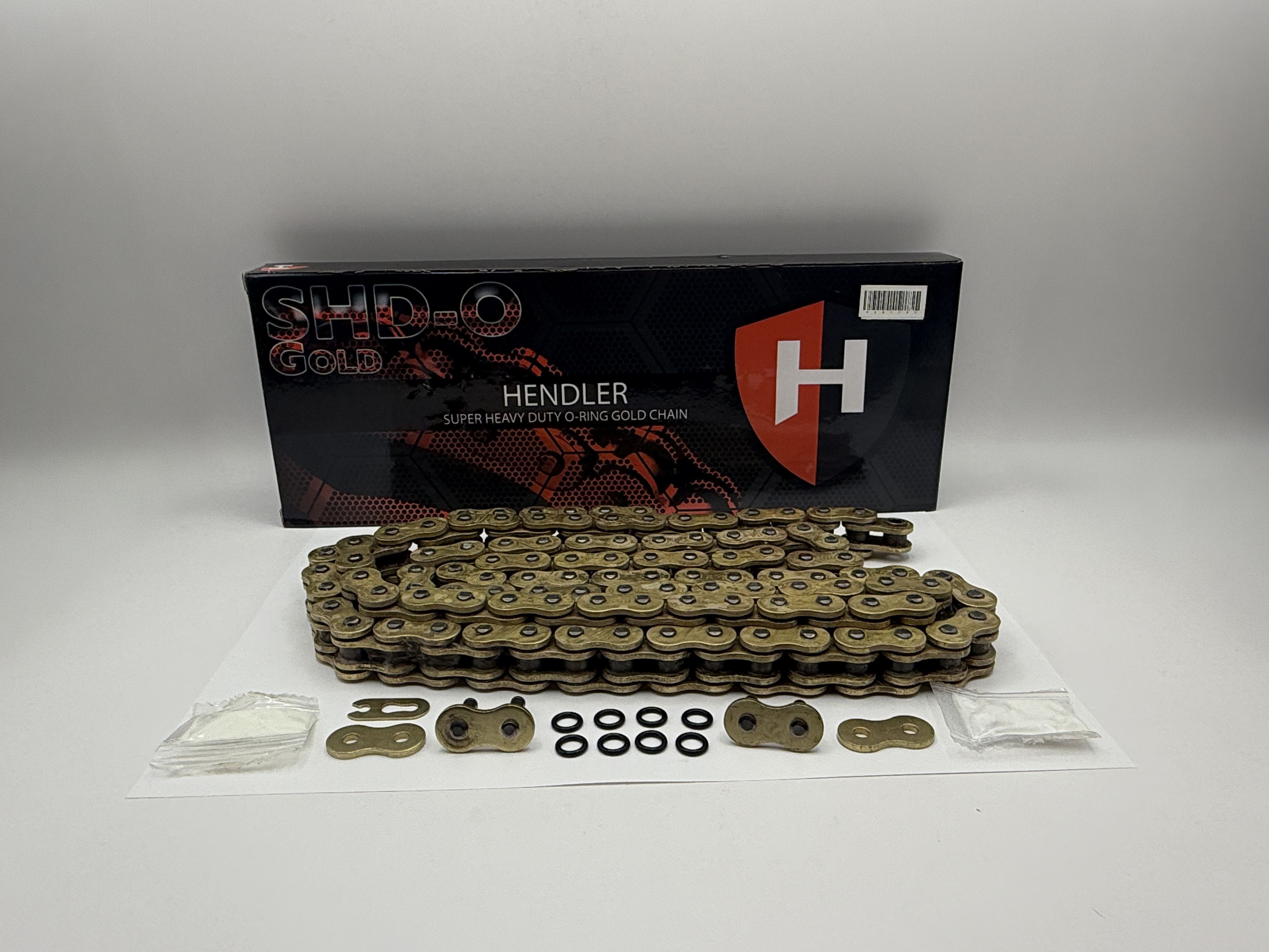 Hendler Chain Super Heavy Duty O-Ring Gold 520-110 Links (43.0KN)