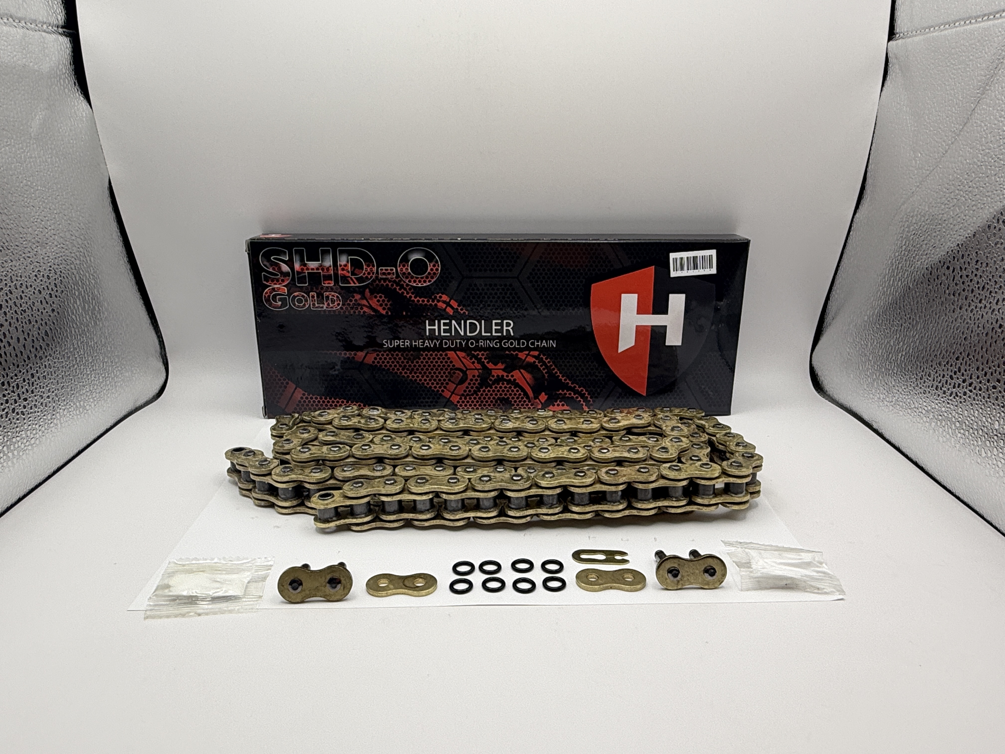 Hendler Chain Super Heavy Duty O-Ring Gold 525-120 Links (43.0KN)