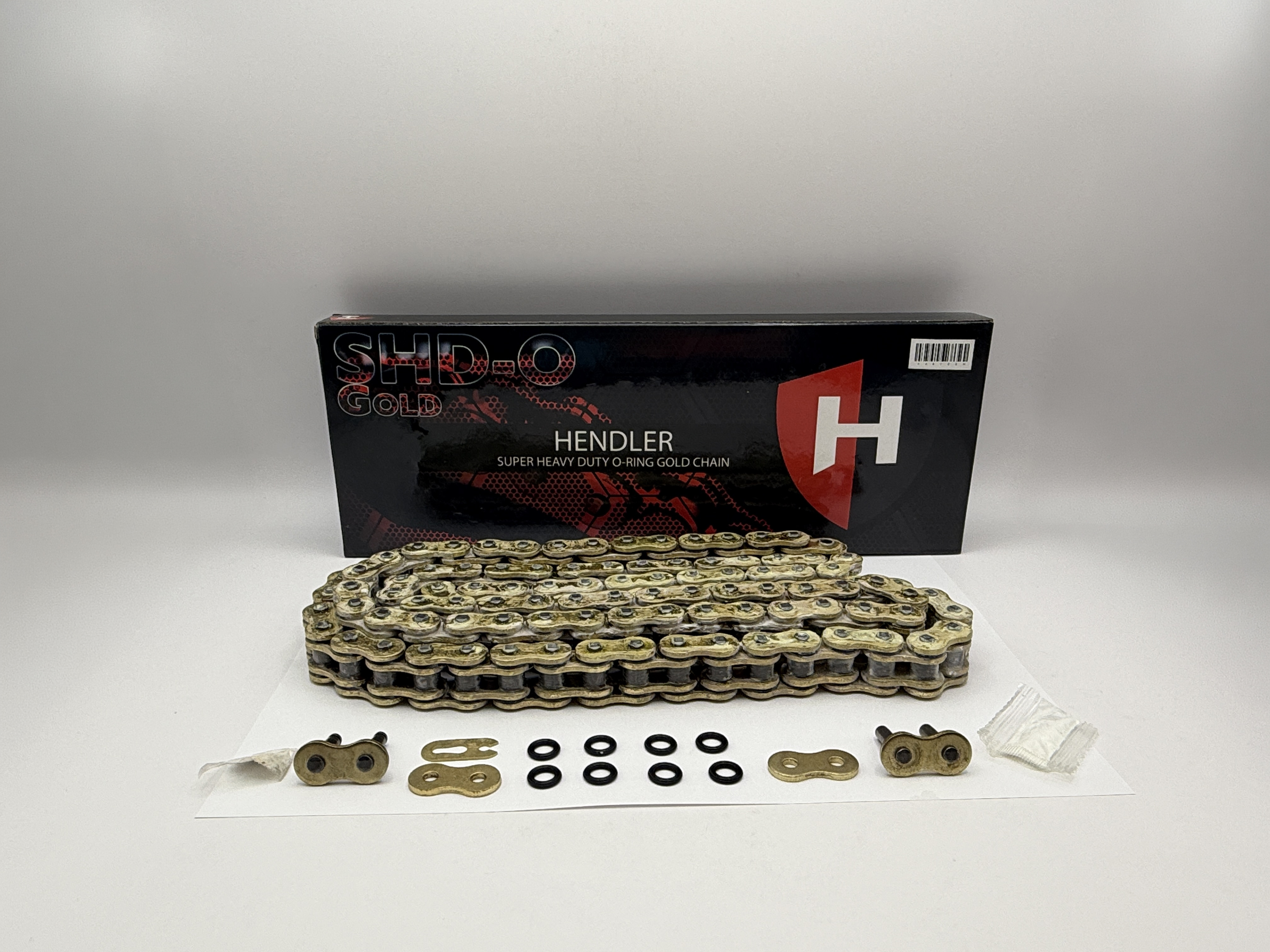 Hendler Chain Heavy Duty X-Ring Gold 525-112 Links (34.0KN)