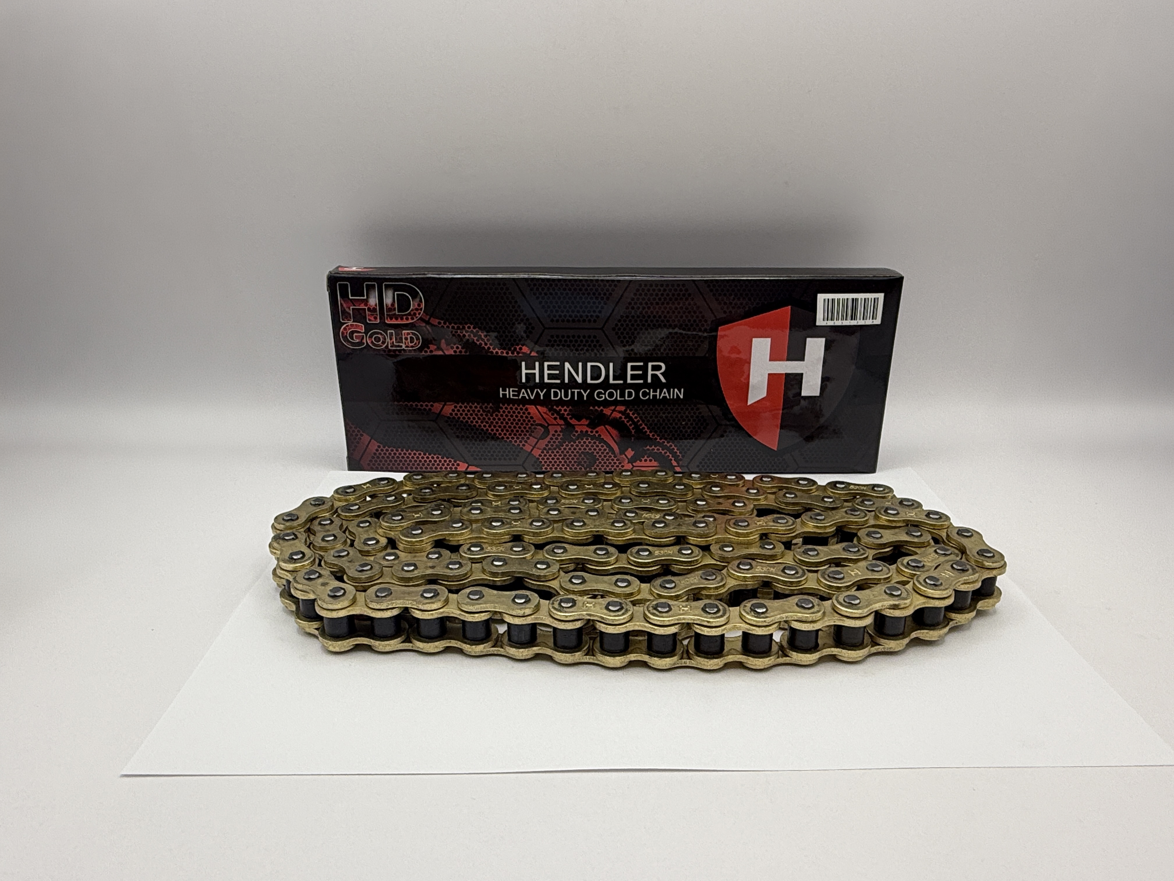 Hendler Chain Heavy Duty Gold 530-130 Links (34.0KN)