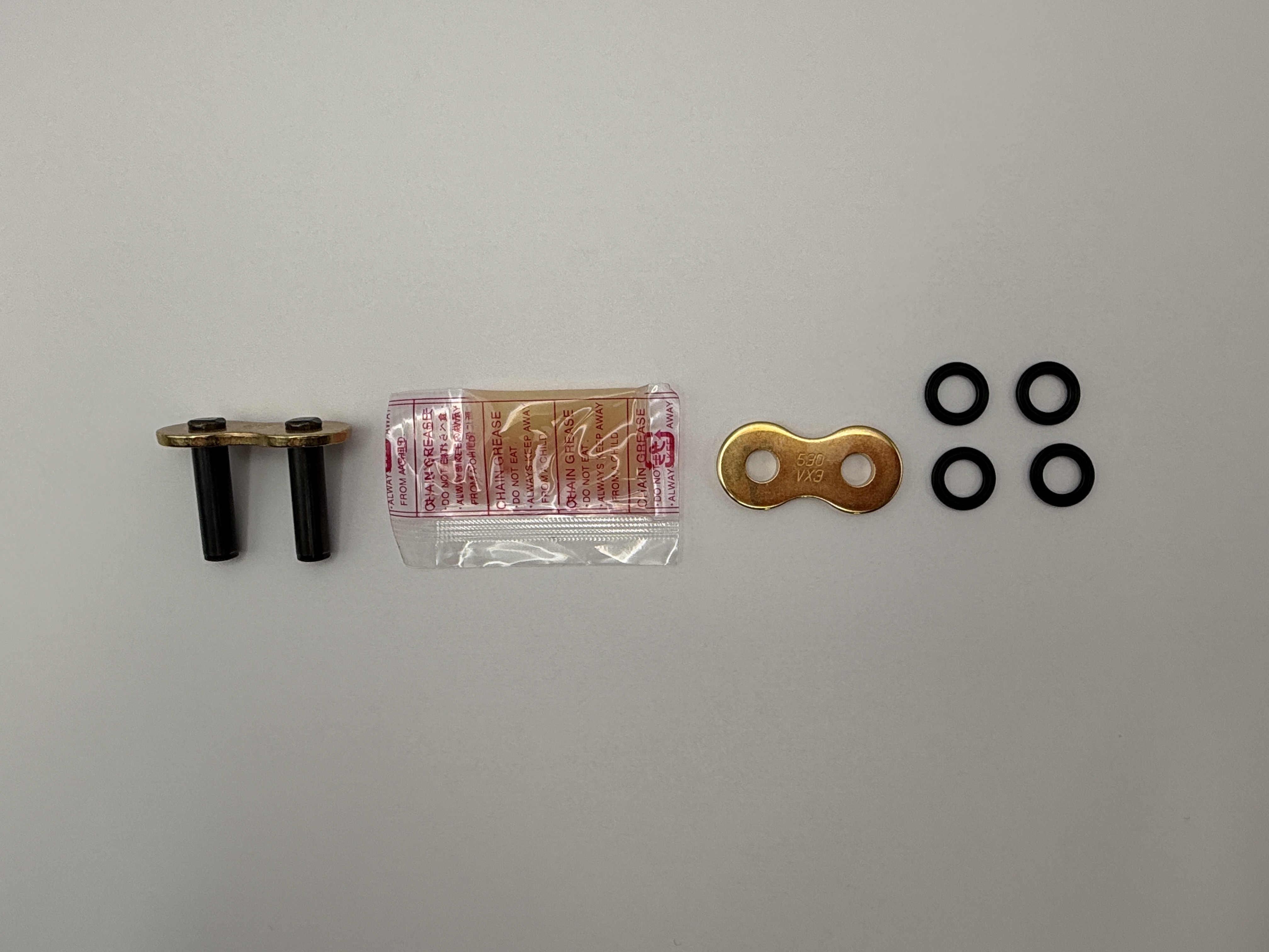 DID Rivet Link Heavy Duty X-Ring Gold (G&B) VX3 530 Pitch
